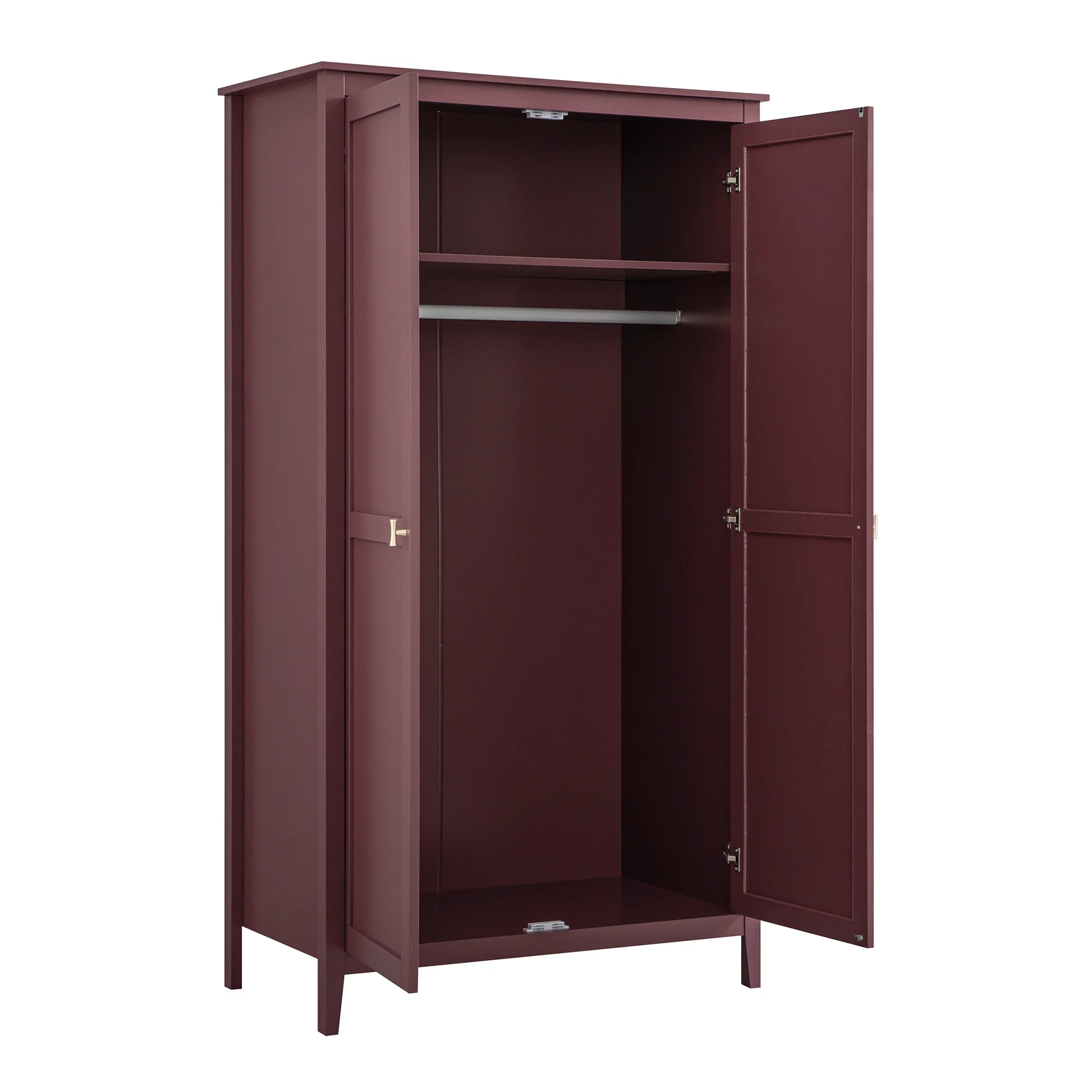 Oakham Double Wardrobe, Wild Cherry - Image 12