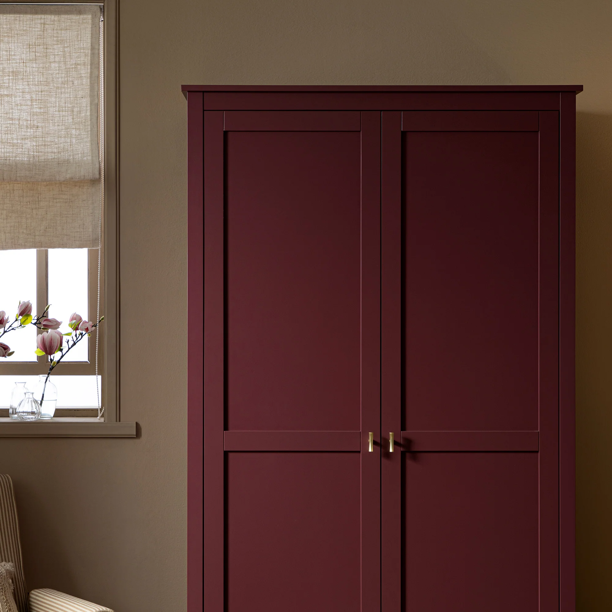 Oakham Double Wardrobe, Wild Cherry - Image 5