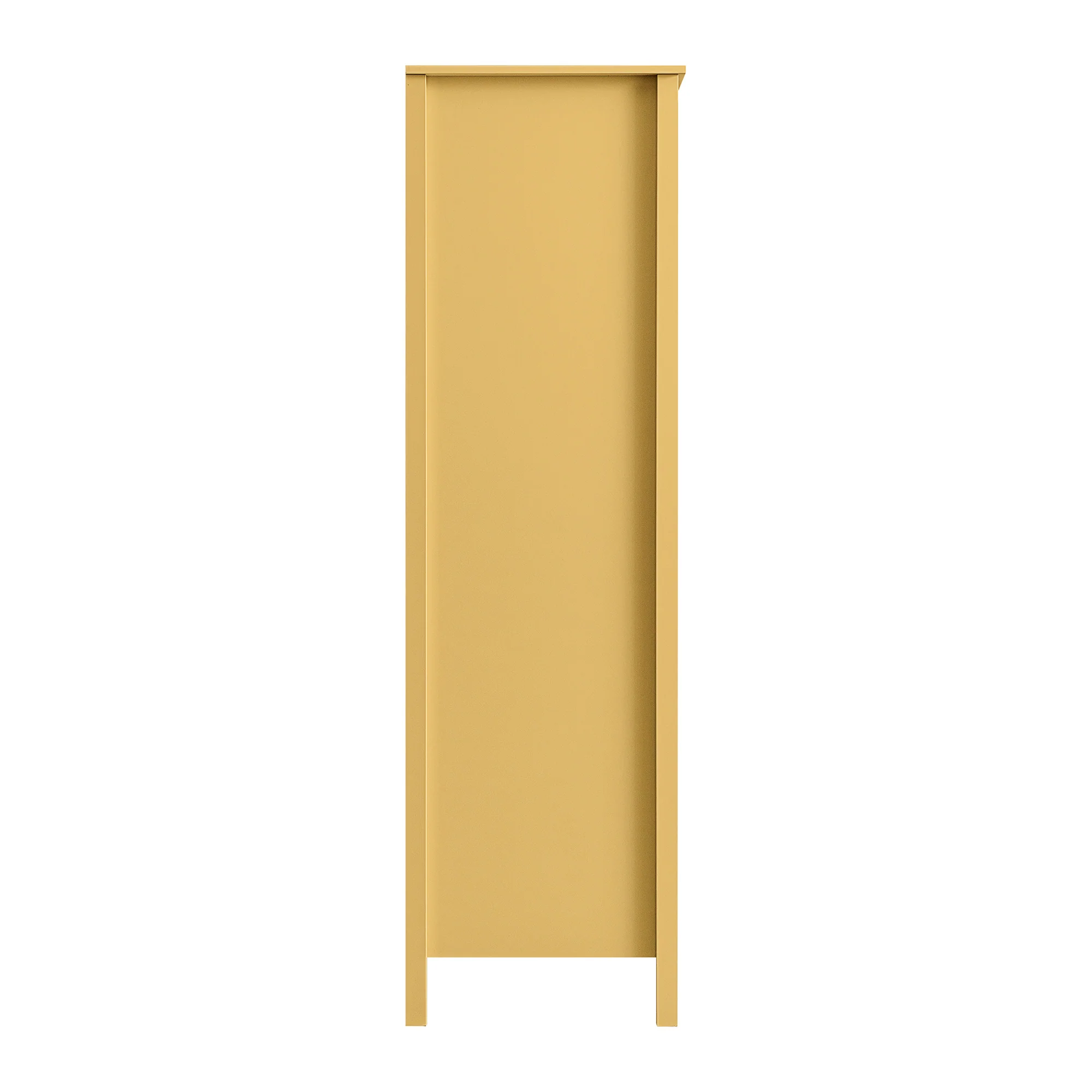 Oakham Mirrored Double Wardrobe, Rattan Yellow - Image 11