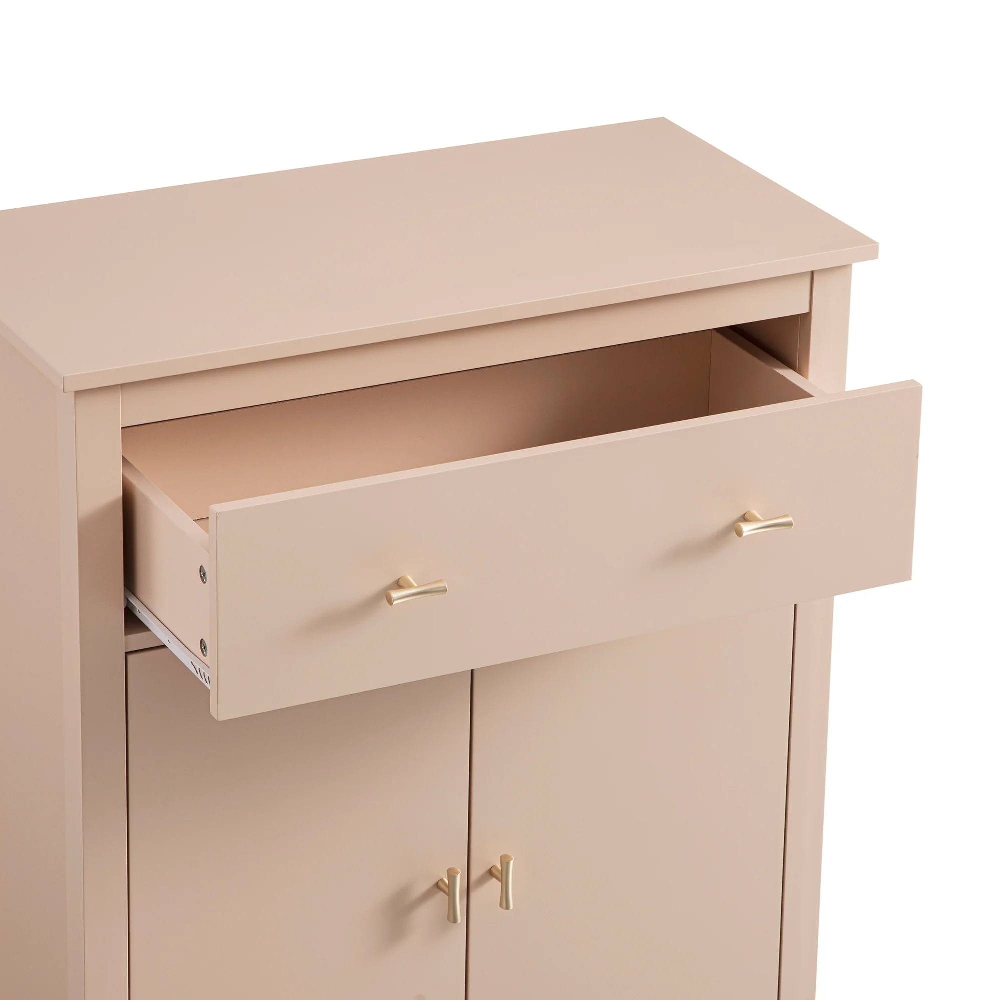 Oakham Small Sideboard with Drawer, Nude Pink - Image 14