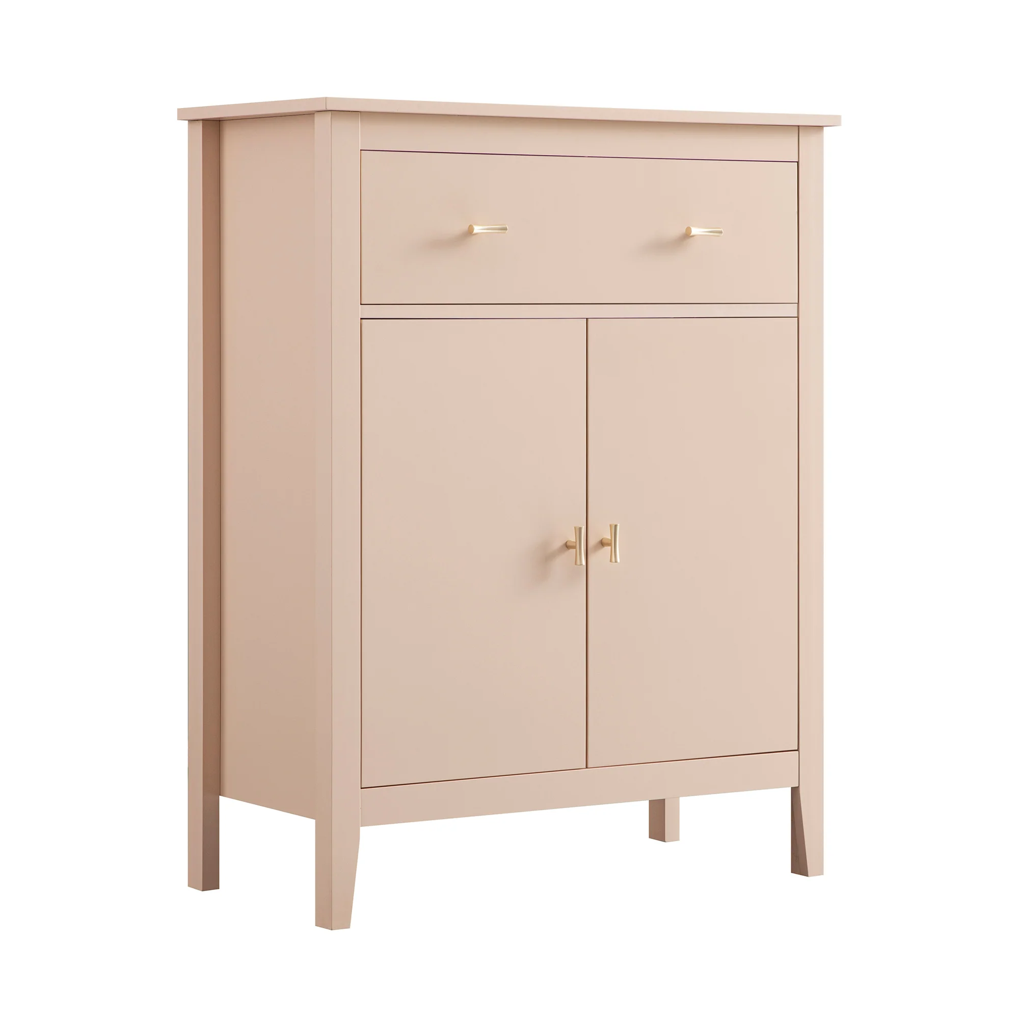 Oakham Small Sideboard with Drawer, Nude Pink - Image 8