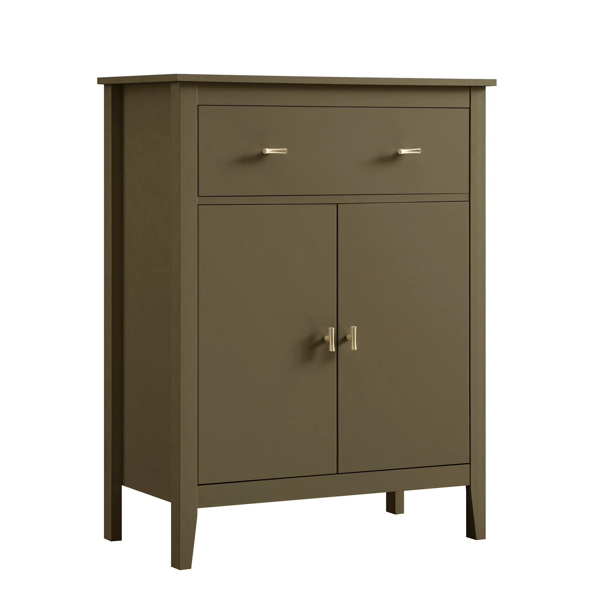 Oakham Small Sideboard with Drawer, Olive Grove - Image 7