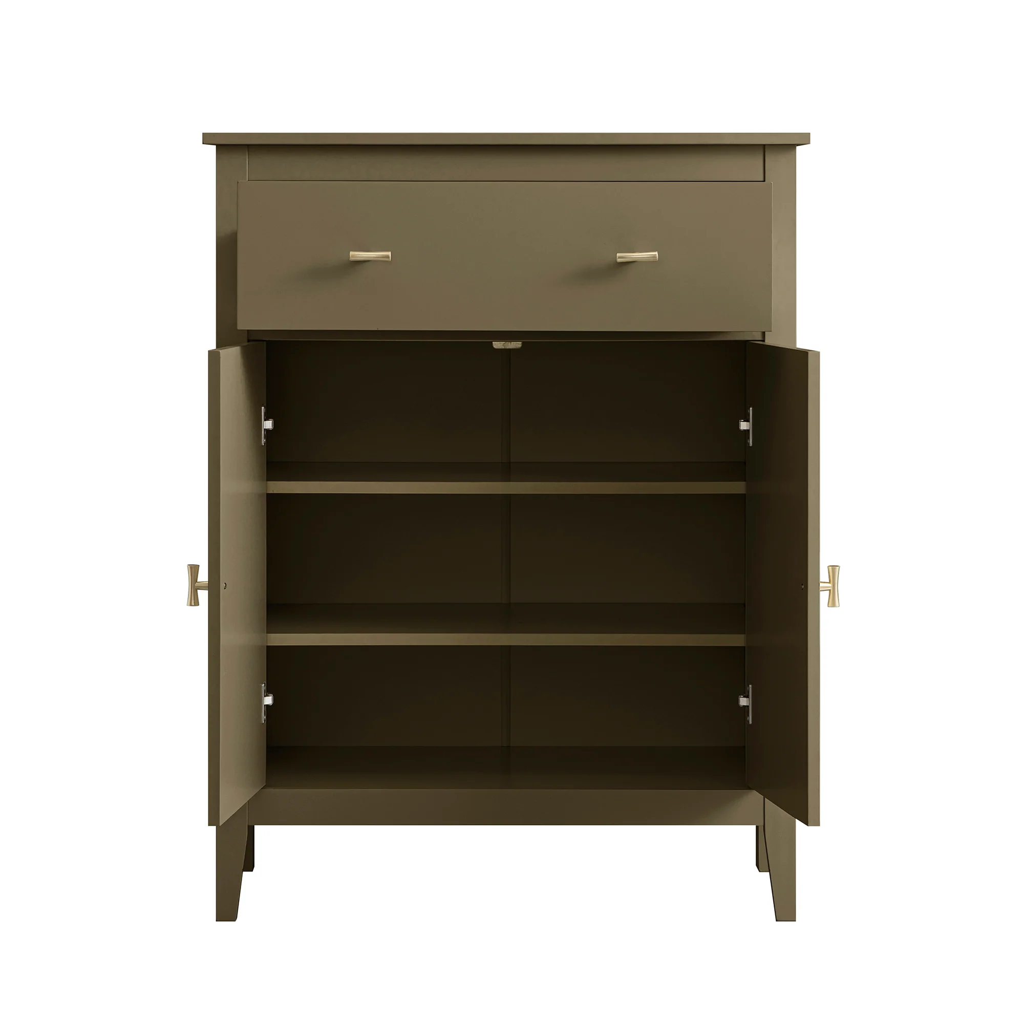 Oakham Small Sideboard with Drawer, Olive Grove - Image 9