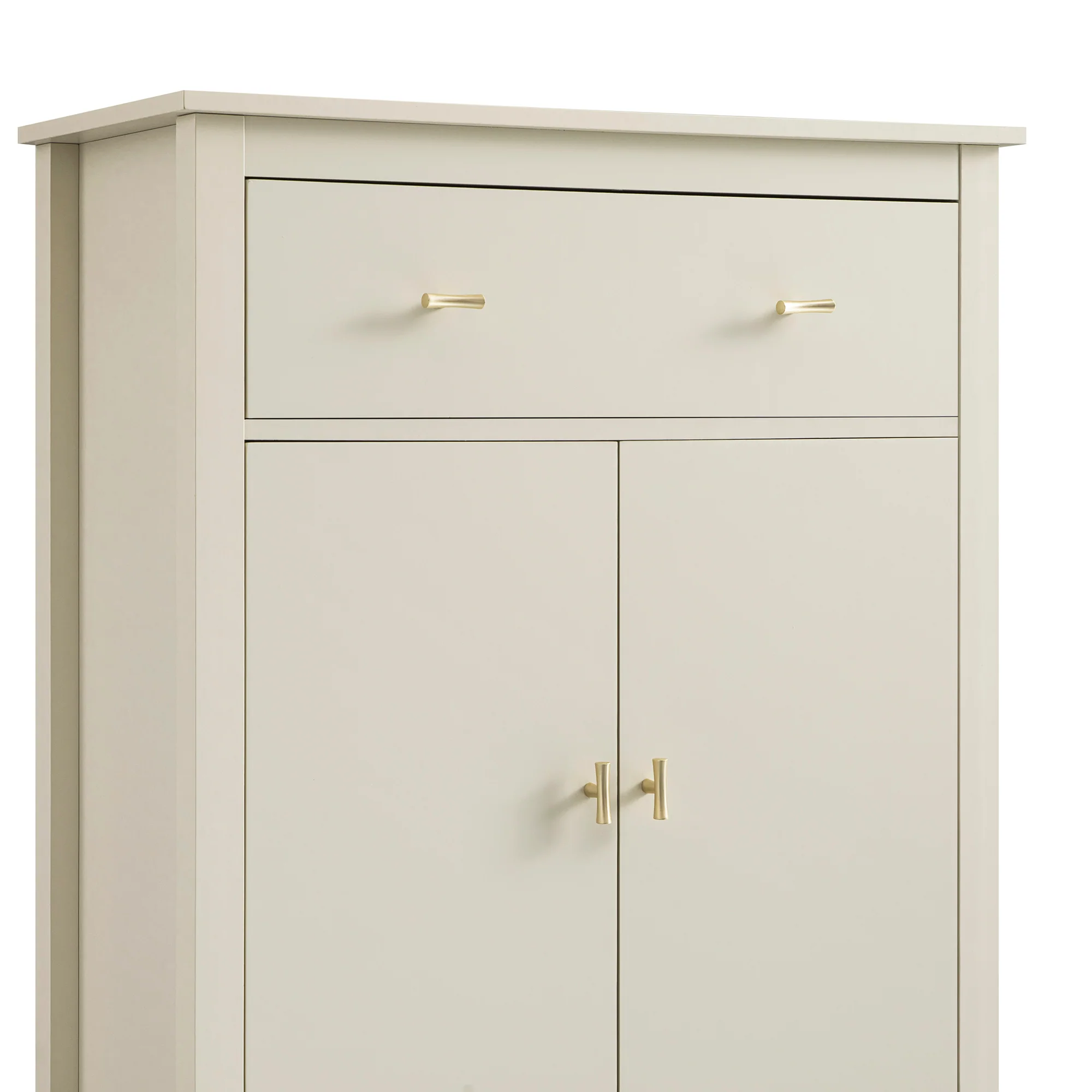 Oakham Small Sideboard with Drawer, Shaded White - Image 14