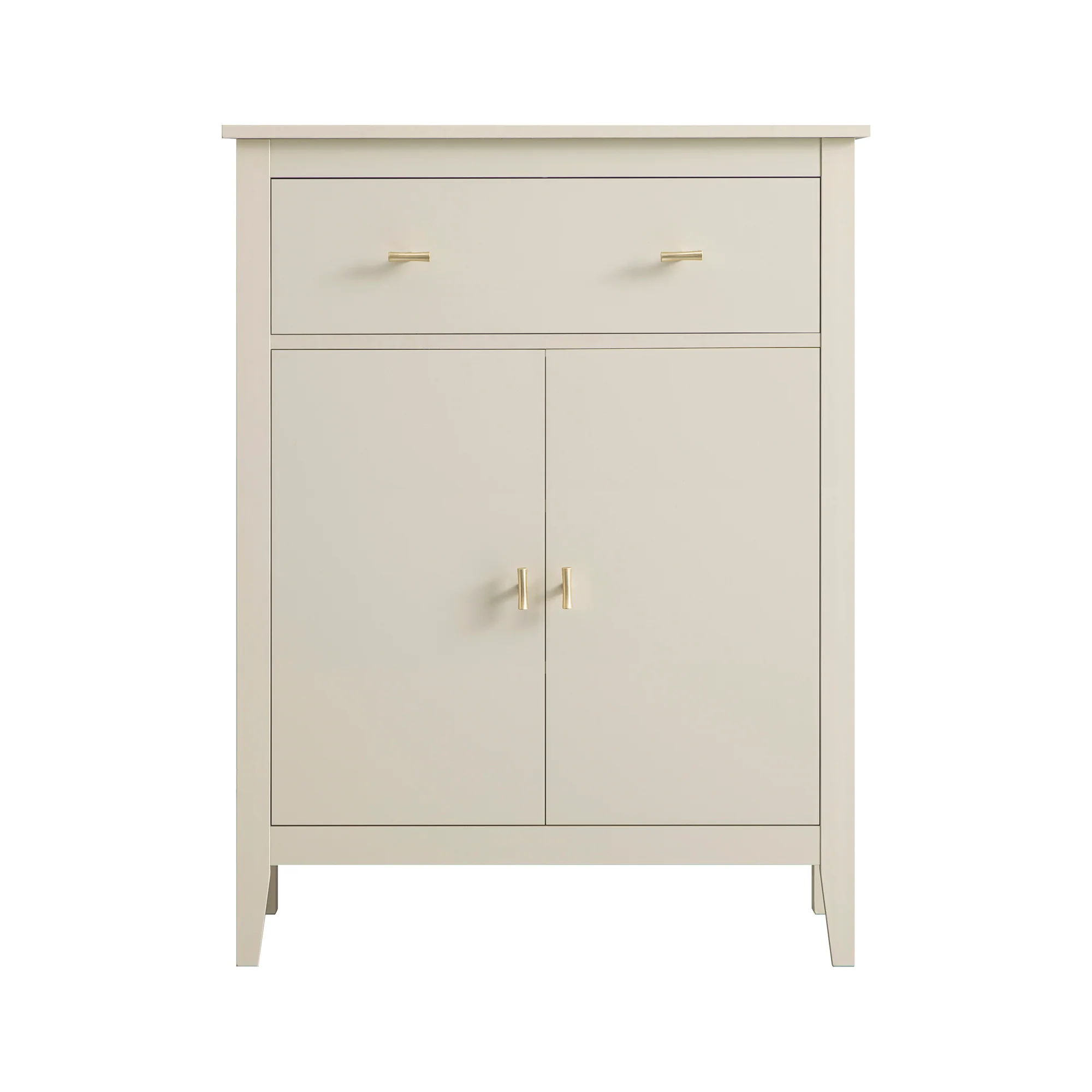 Oakham Small Sideboard with Drawer, Shaded White - Image 6