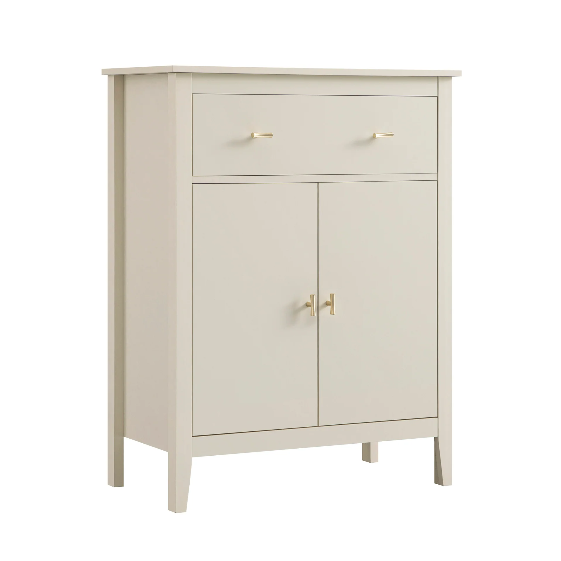 Oakham Small Sideboard with Drawer, Shaded White - Image 7