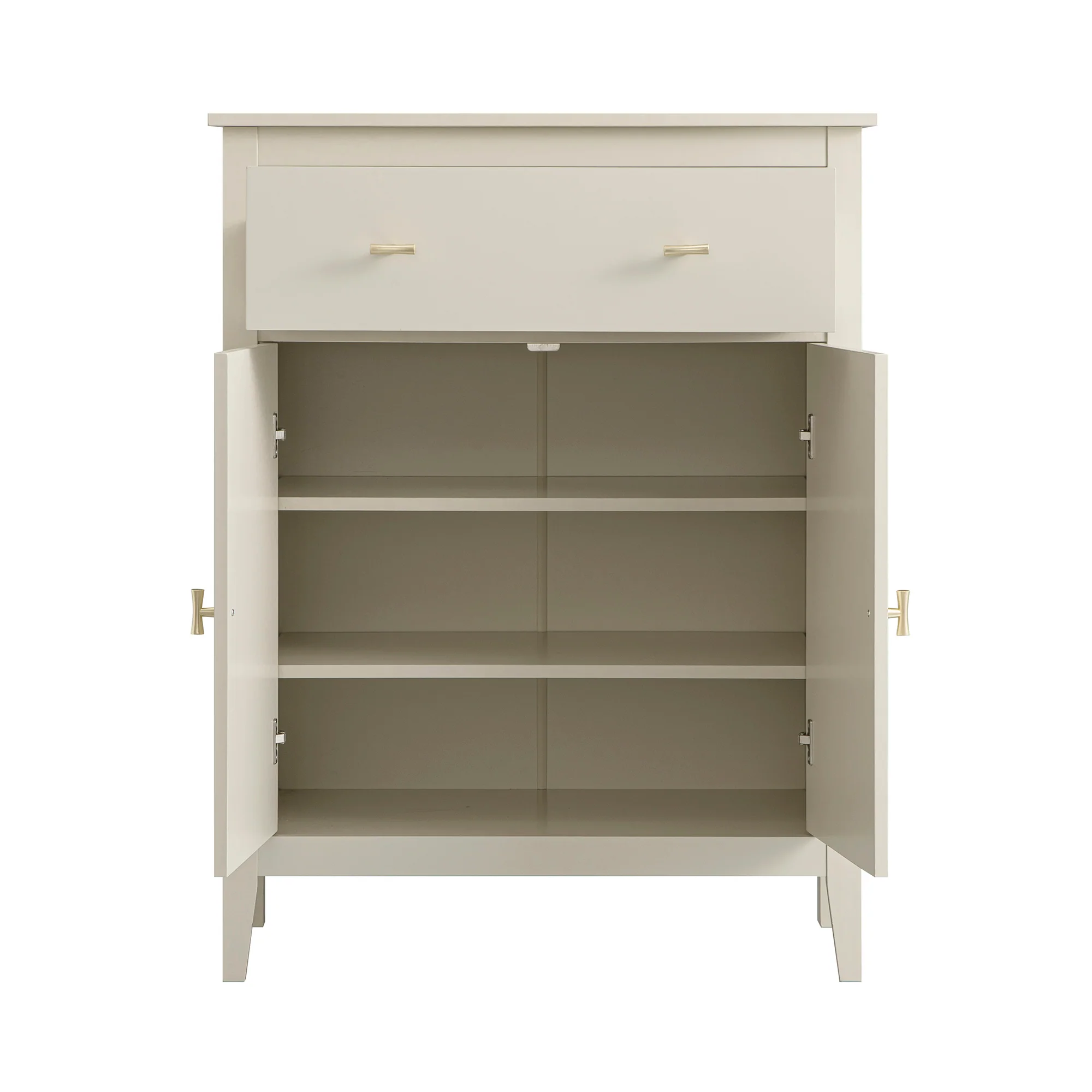 Oakham Small Sideboard with Drawer, Shaded White - Image 9