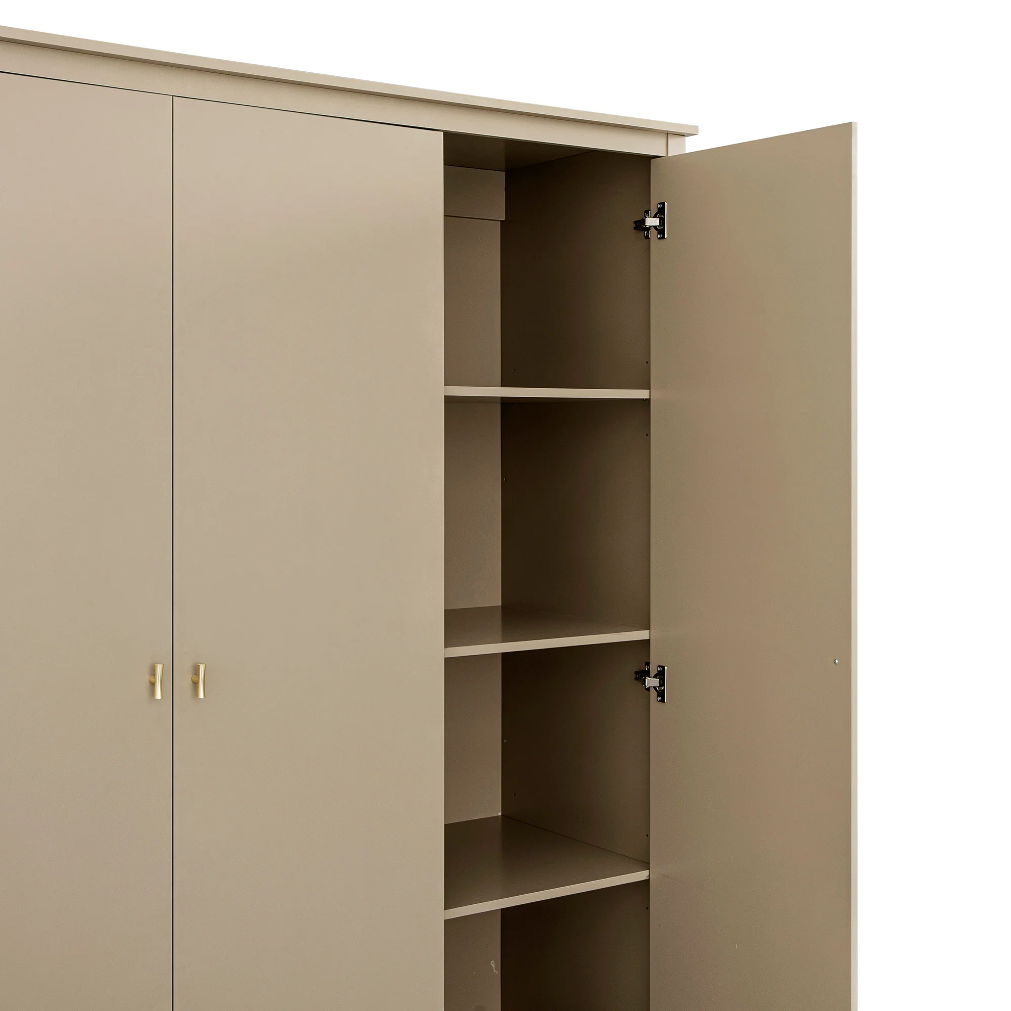 Oakham Triple Wardrobe, Deep Greige - Image 13