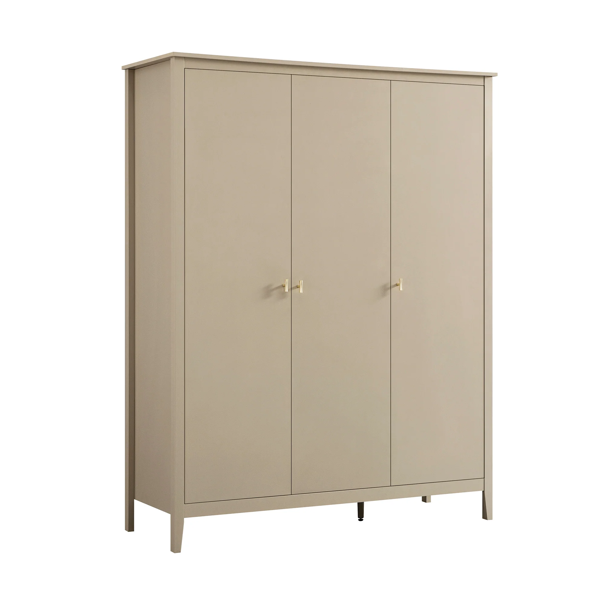 Oakham Triple Wardrobe, Deep Greige - Image 8