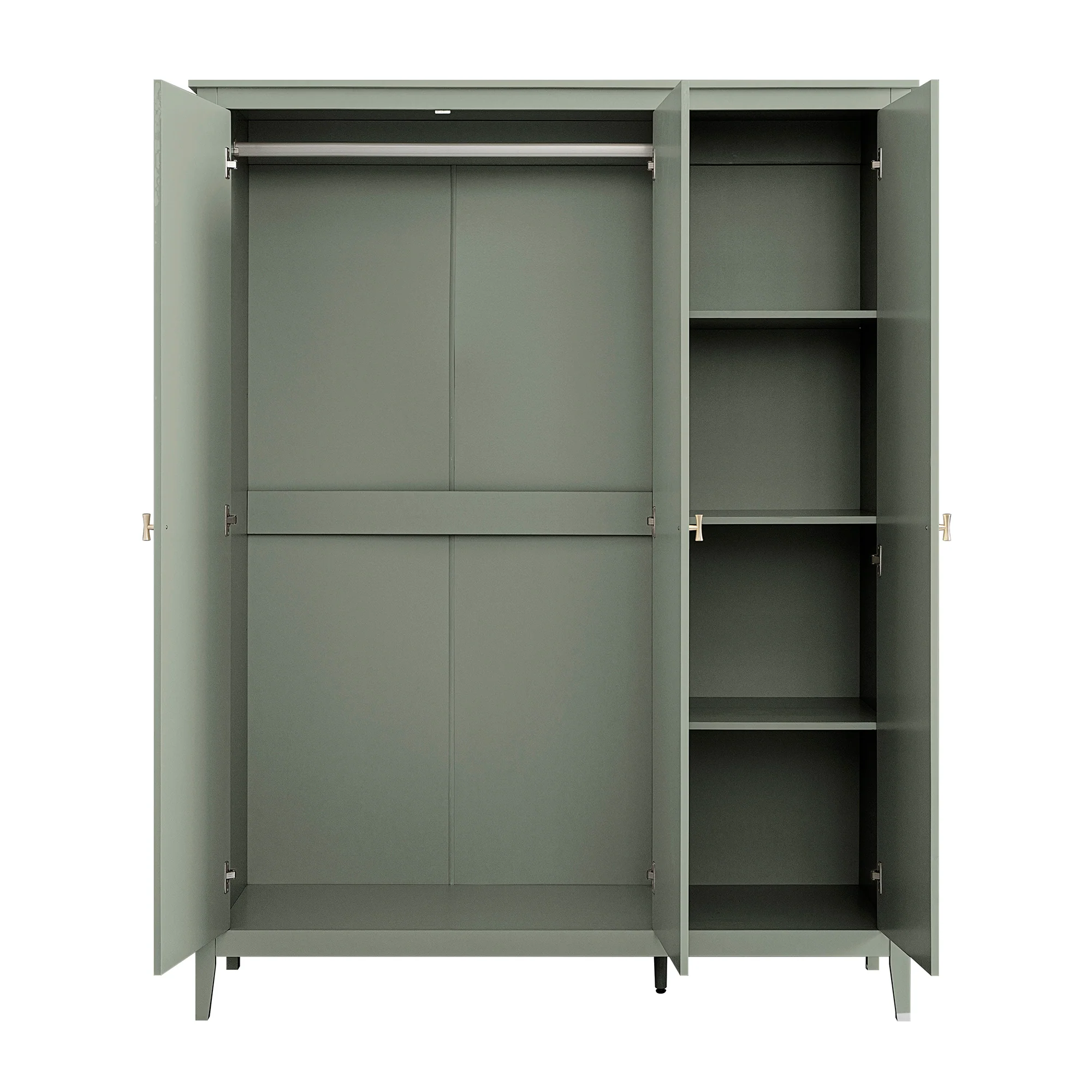 Oakham Triple Wardrobe, Desert Sage - Image 11