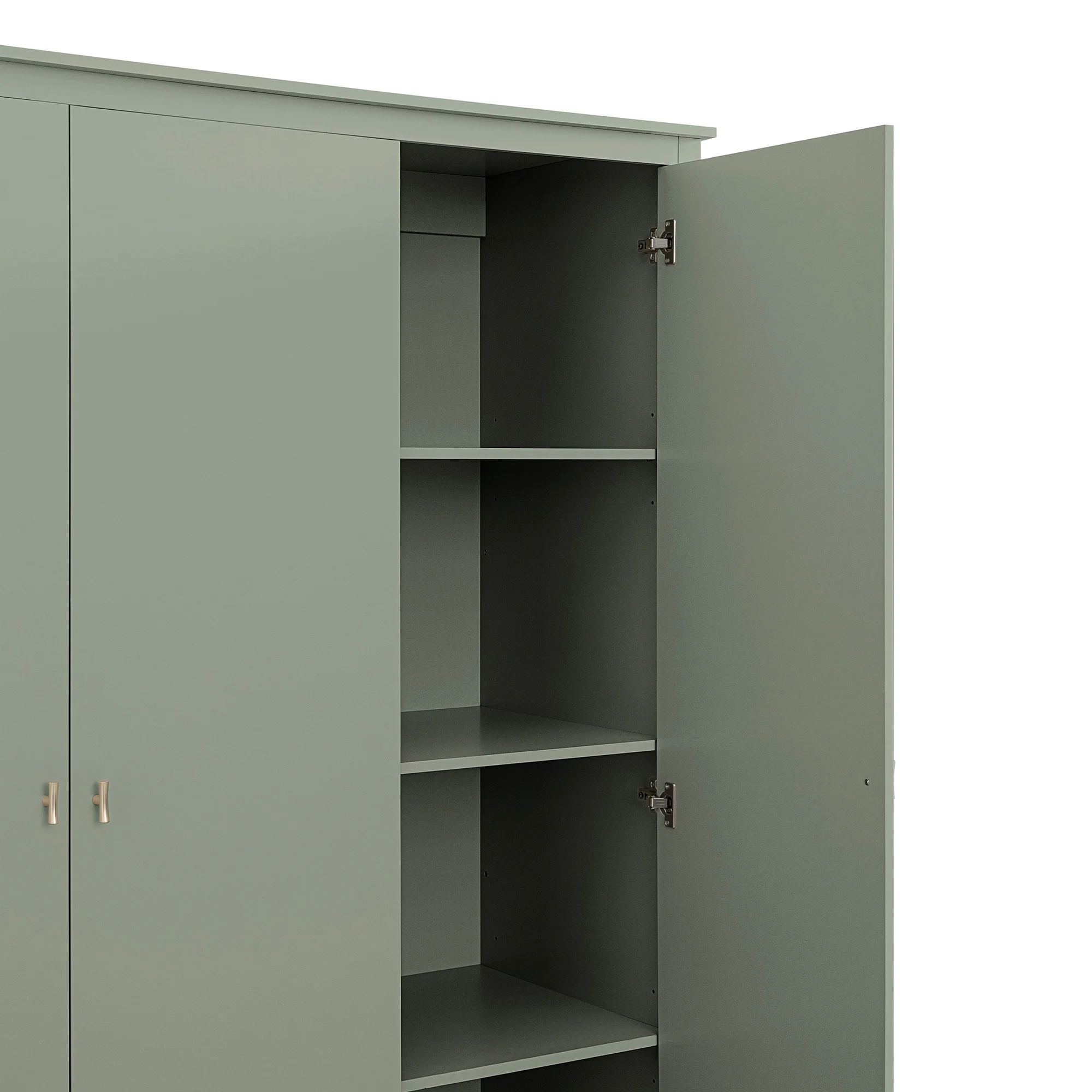 Oakham Triple Wardrobe, Desert Sage - Image 15