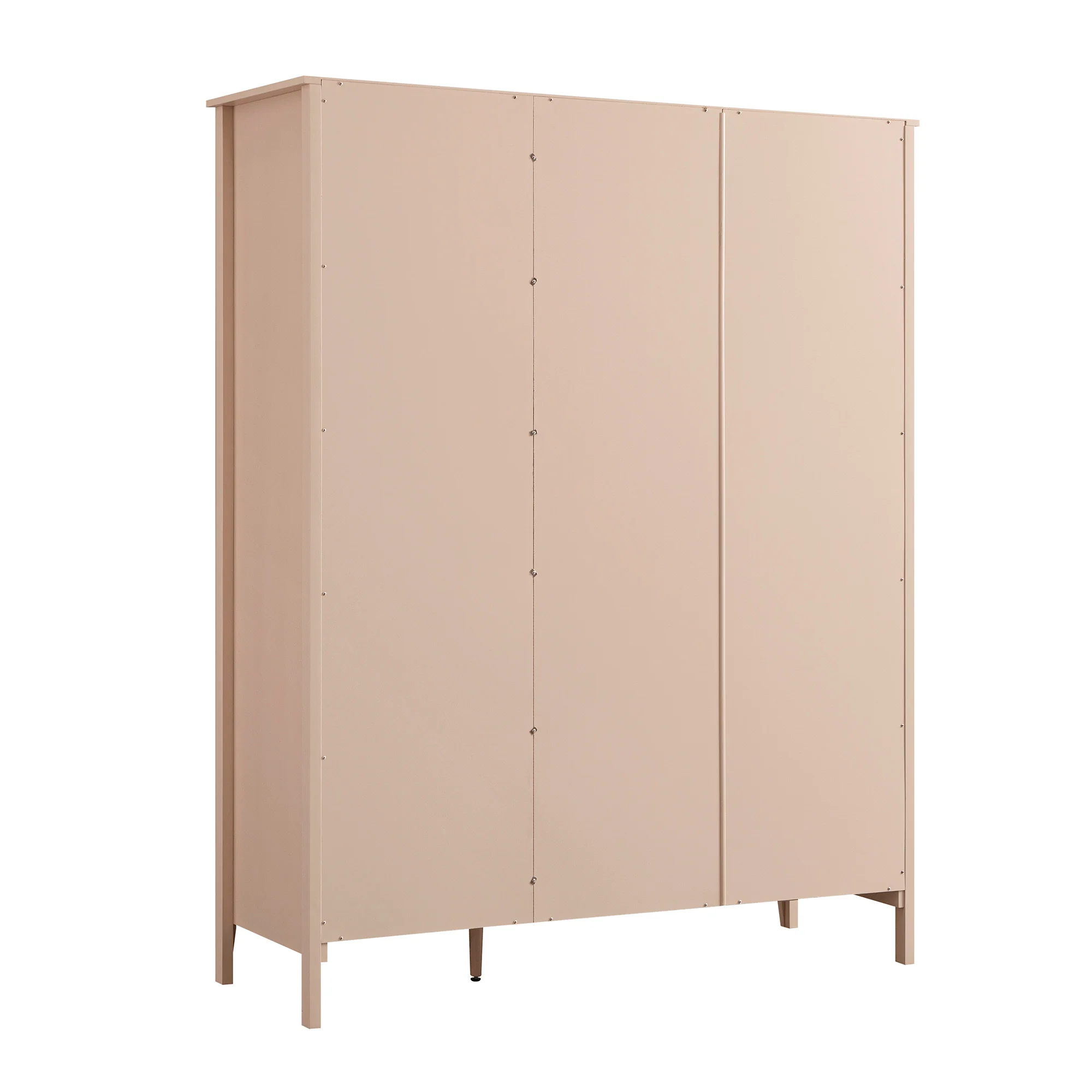 Oakham Triple Wardrobe, Nude Pink - Image 12