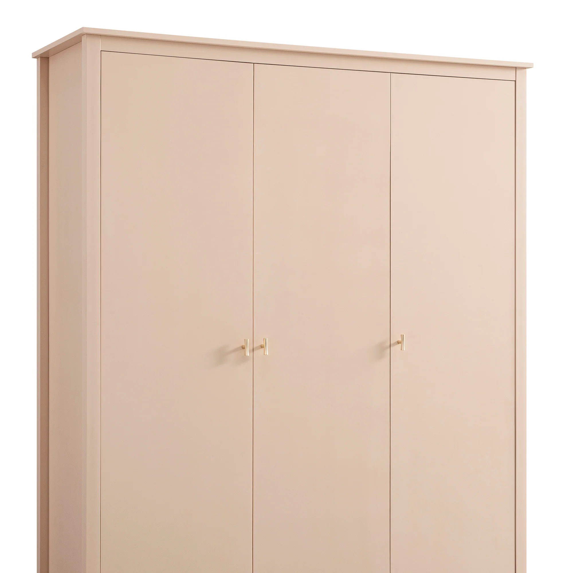 Oakham Triple Wardrobe, Nude Pink - Image 15