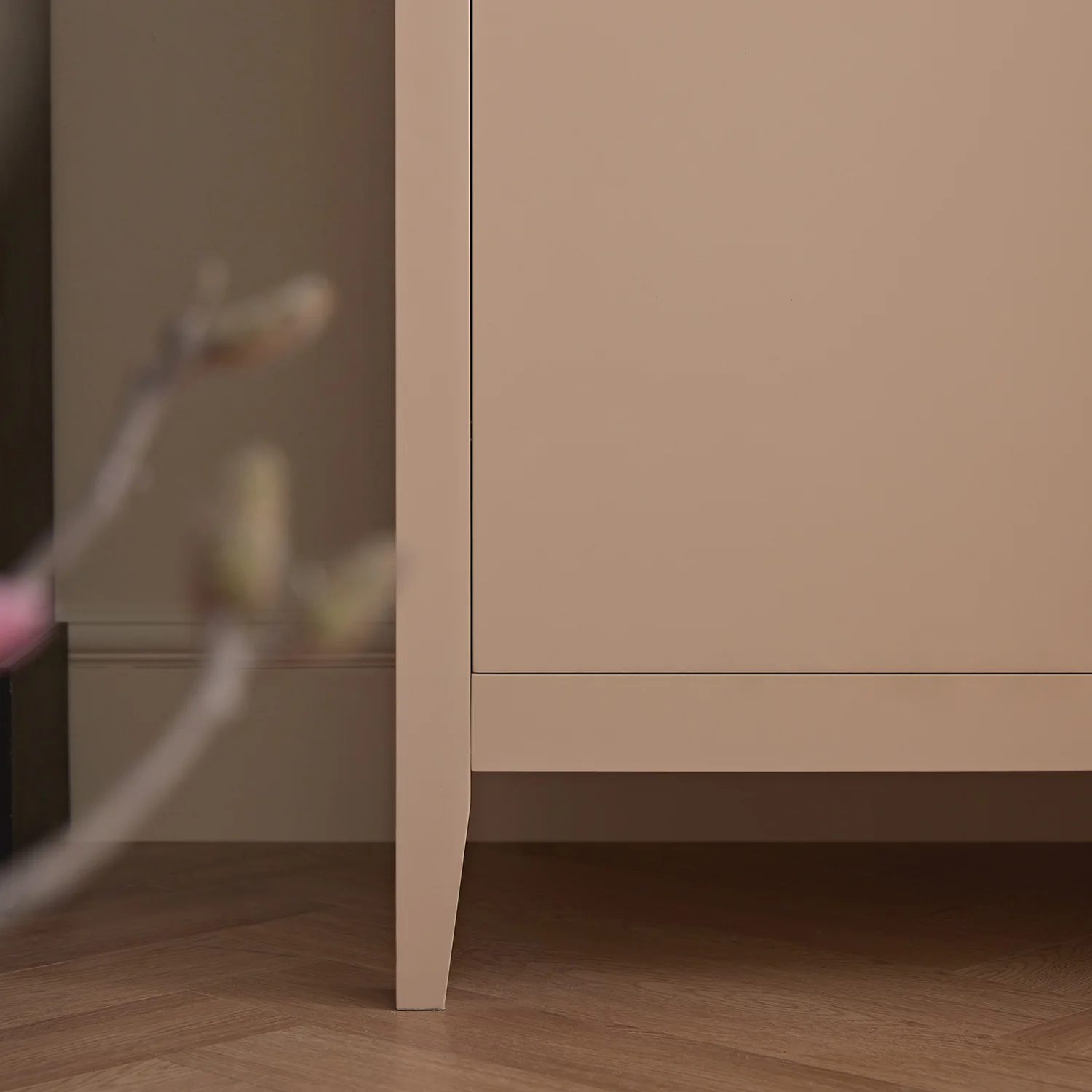 Oakham Triple Wardrobe, Nude Pink - Image 6