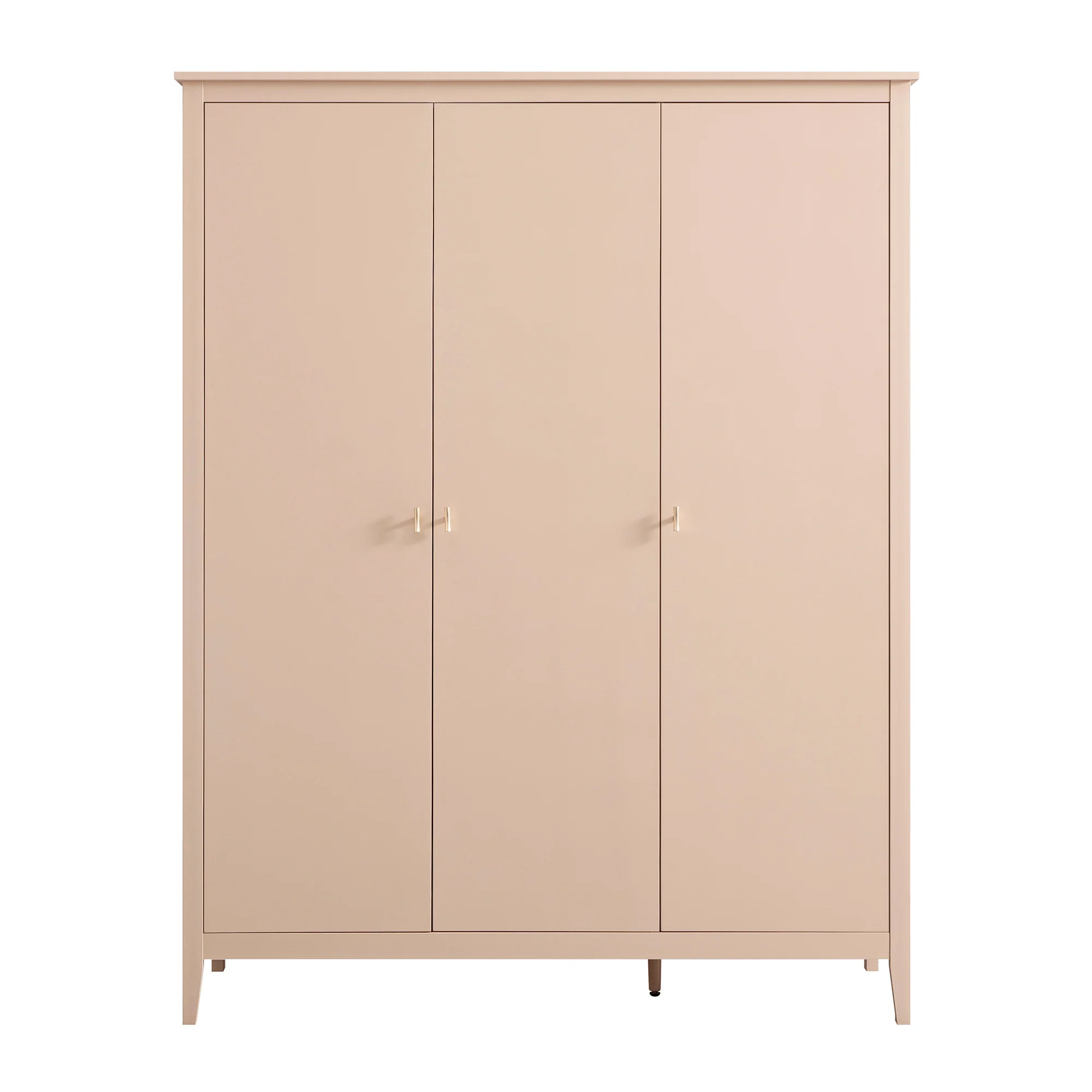 Oakham Triple Wardrobe, Nude Pink - Image 7