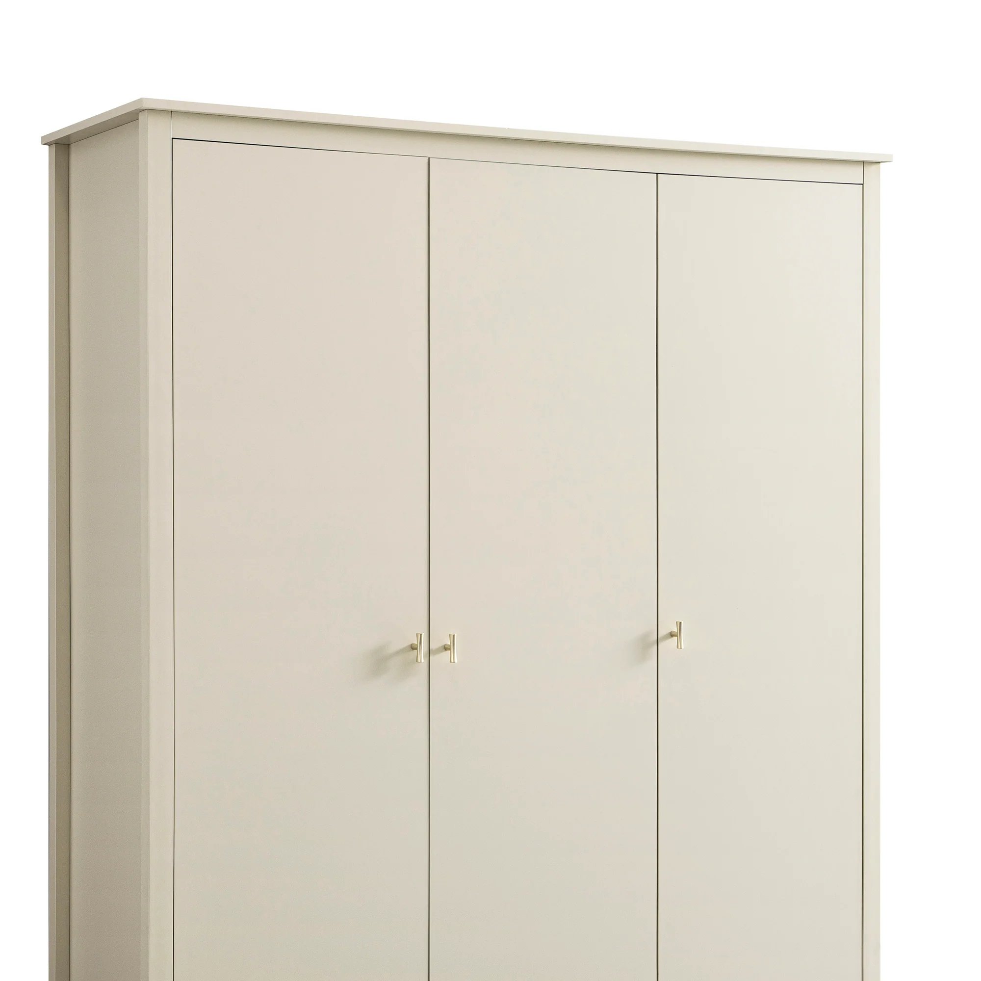 Oakham Triple Wardrobe, Shaded White - Image 14