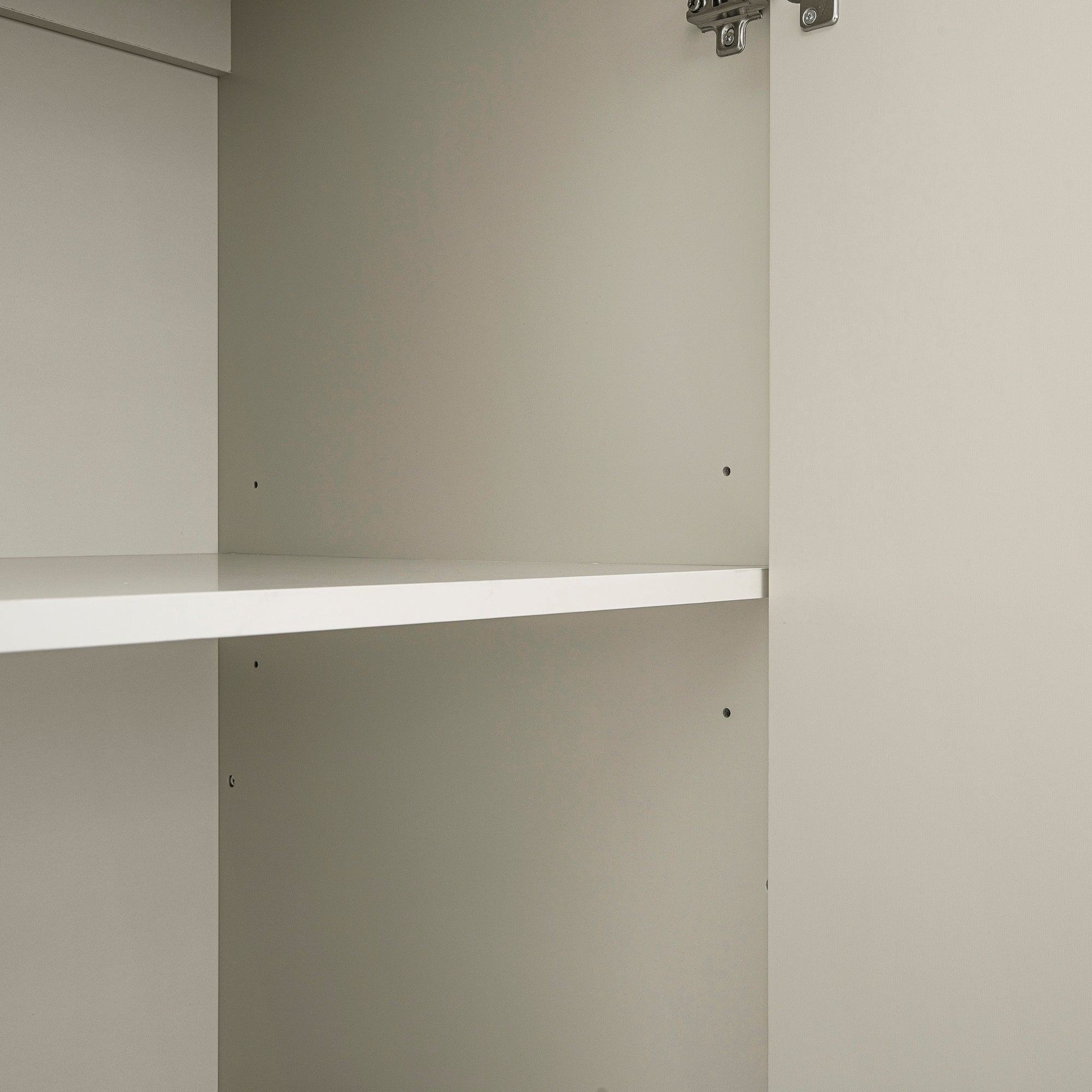 Oakham Triple Wardrobe, Shaded White - Image 16