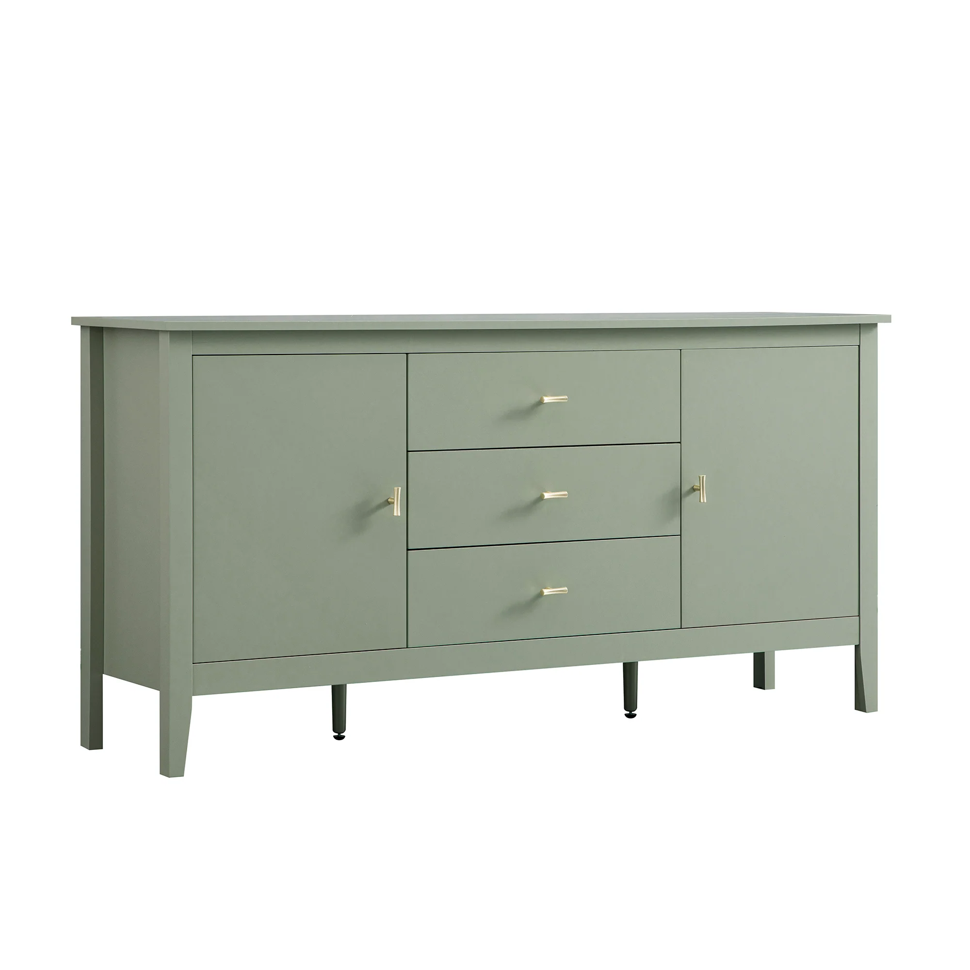 Oakham Wide Sideboard with Drawers, Desert Sage - Image 9