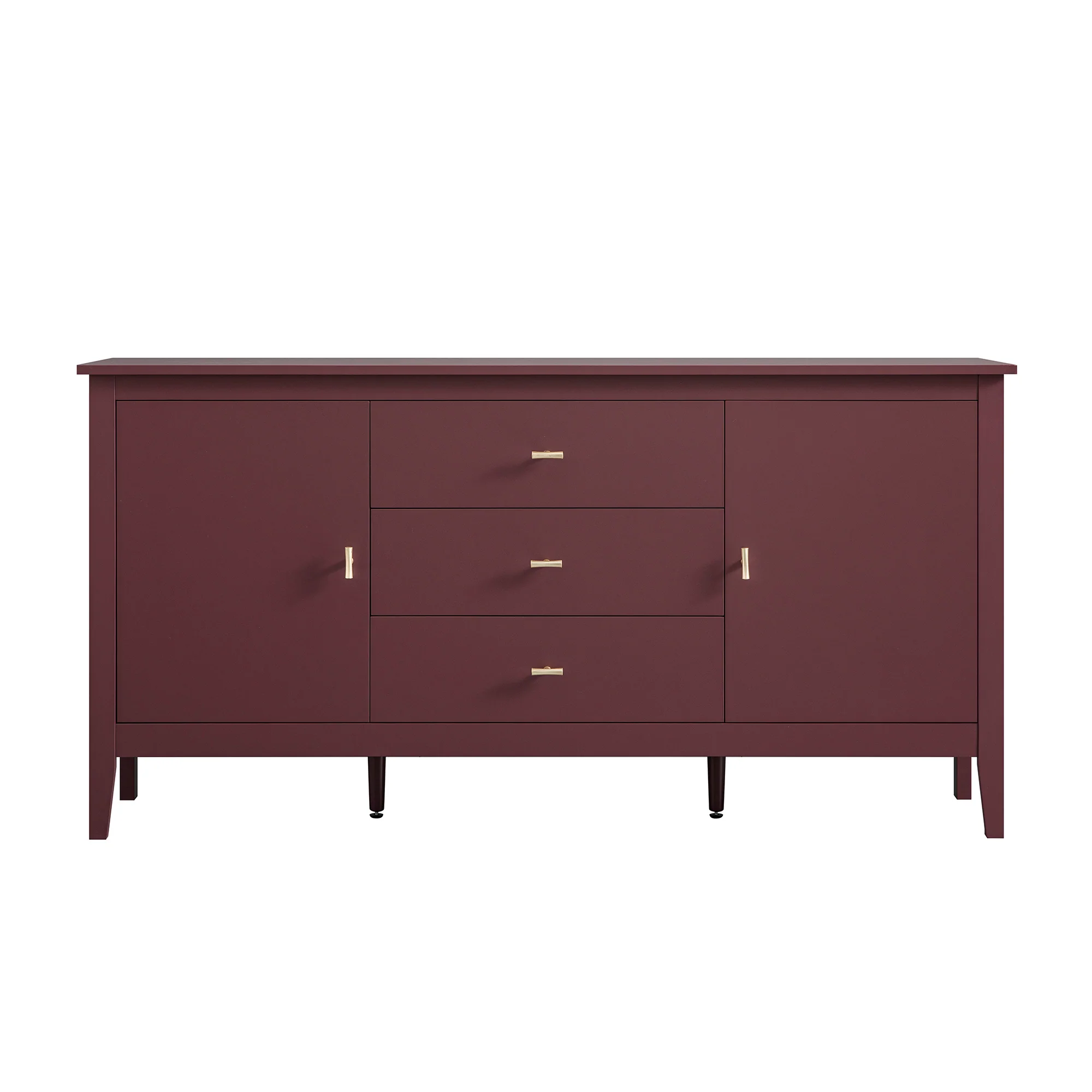 Oakham Wide Sideboard with Drawers, Wild Cherry - Image 8