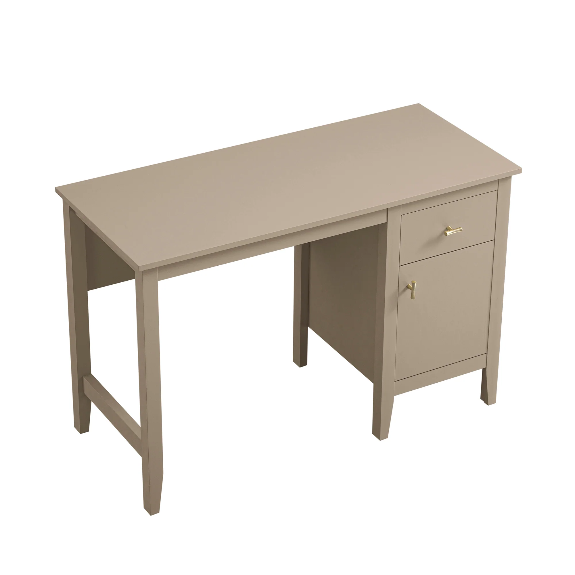 Oakham Writing Desk, Deep Greige - Image 11