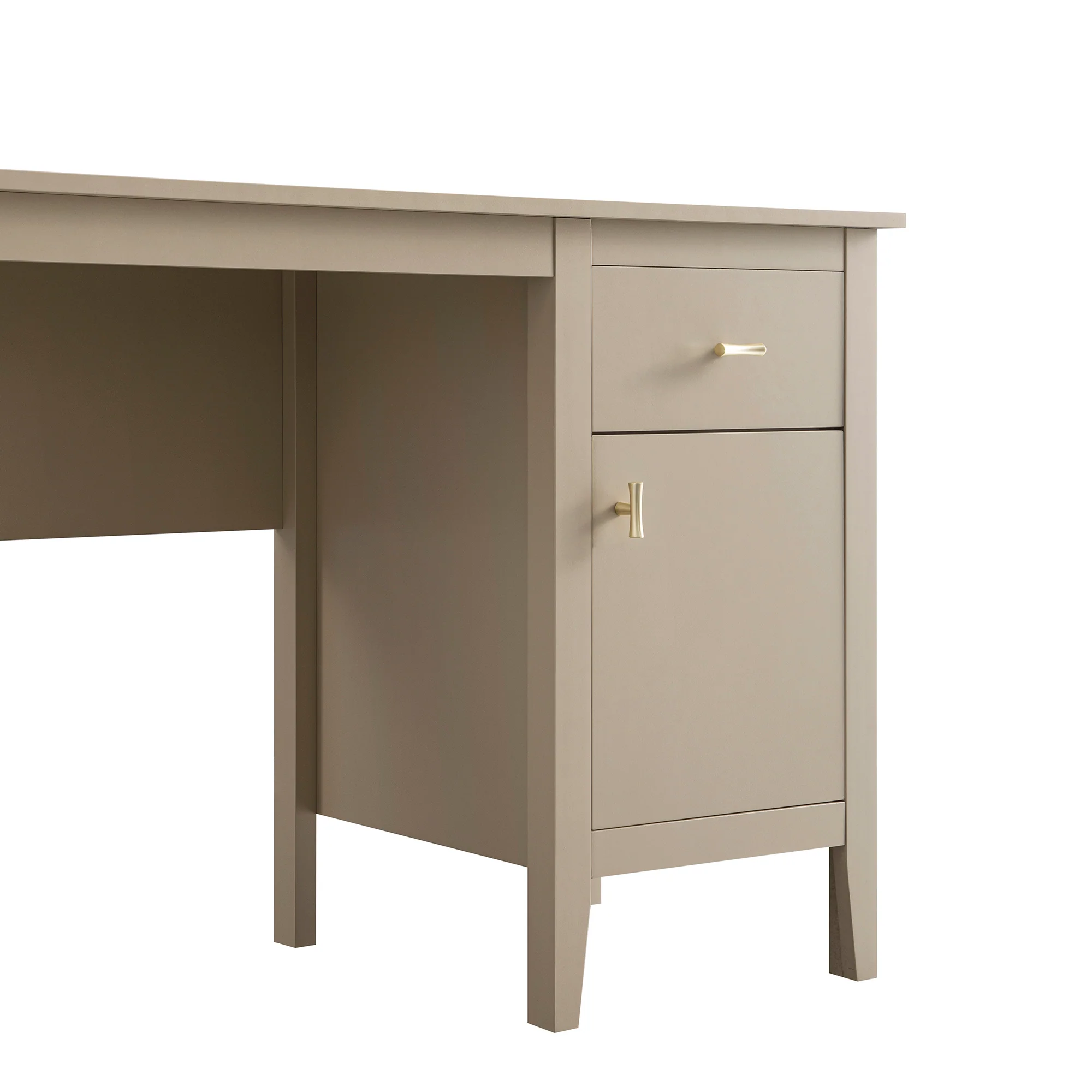 Oakham Writing Desk, Deep Greige - Image 15