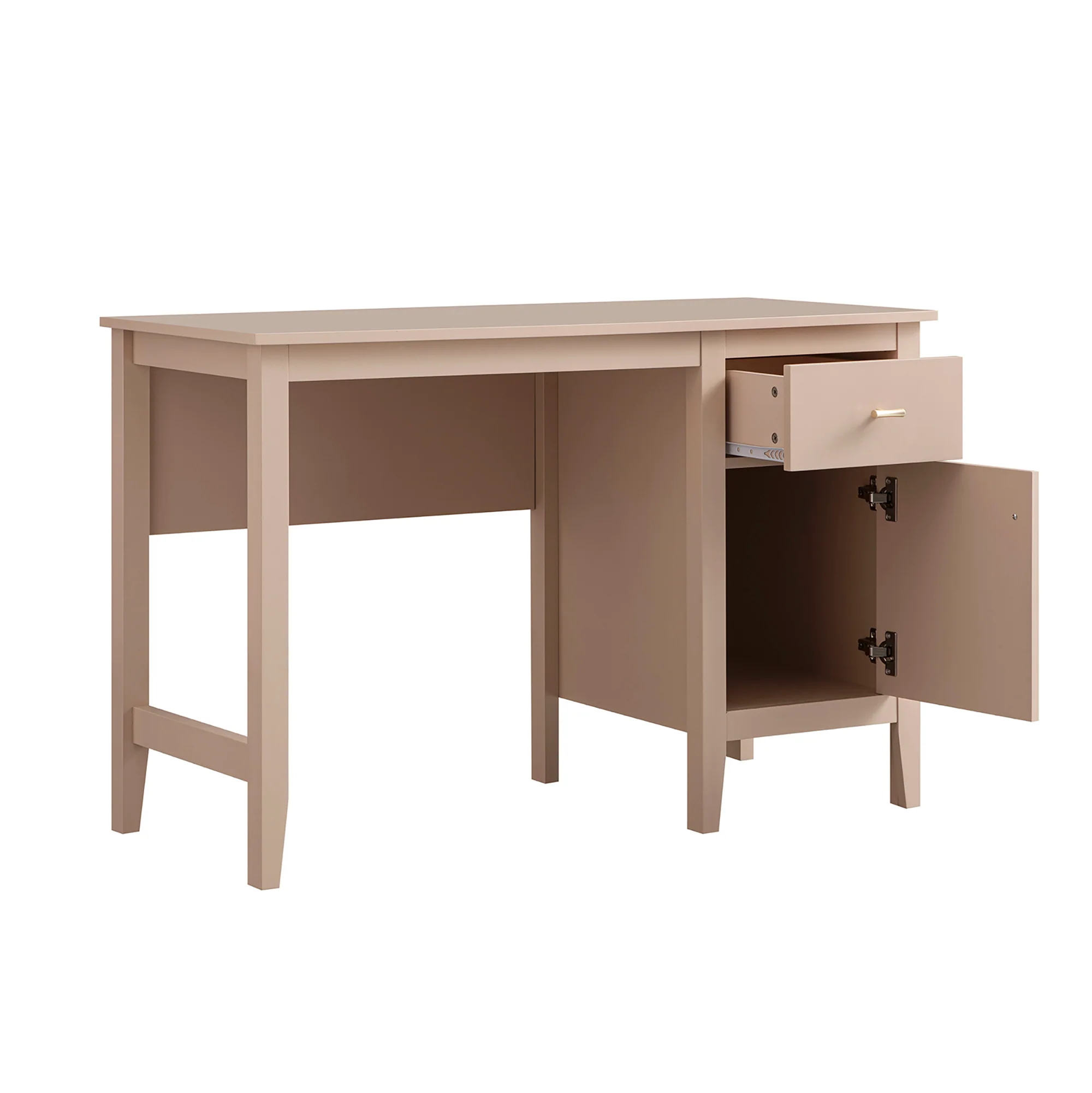 Oakham Writing Desk, Nude Pink - Image 10