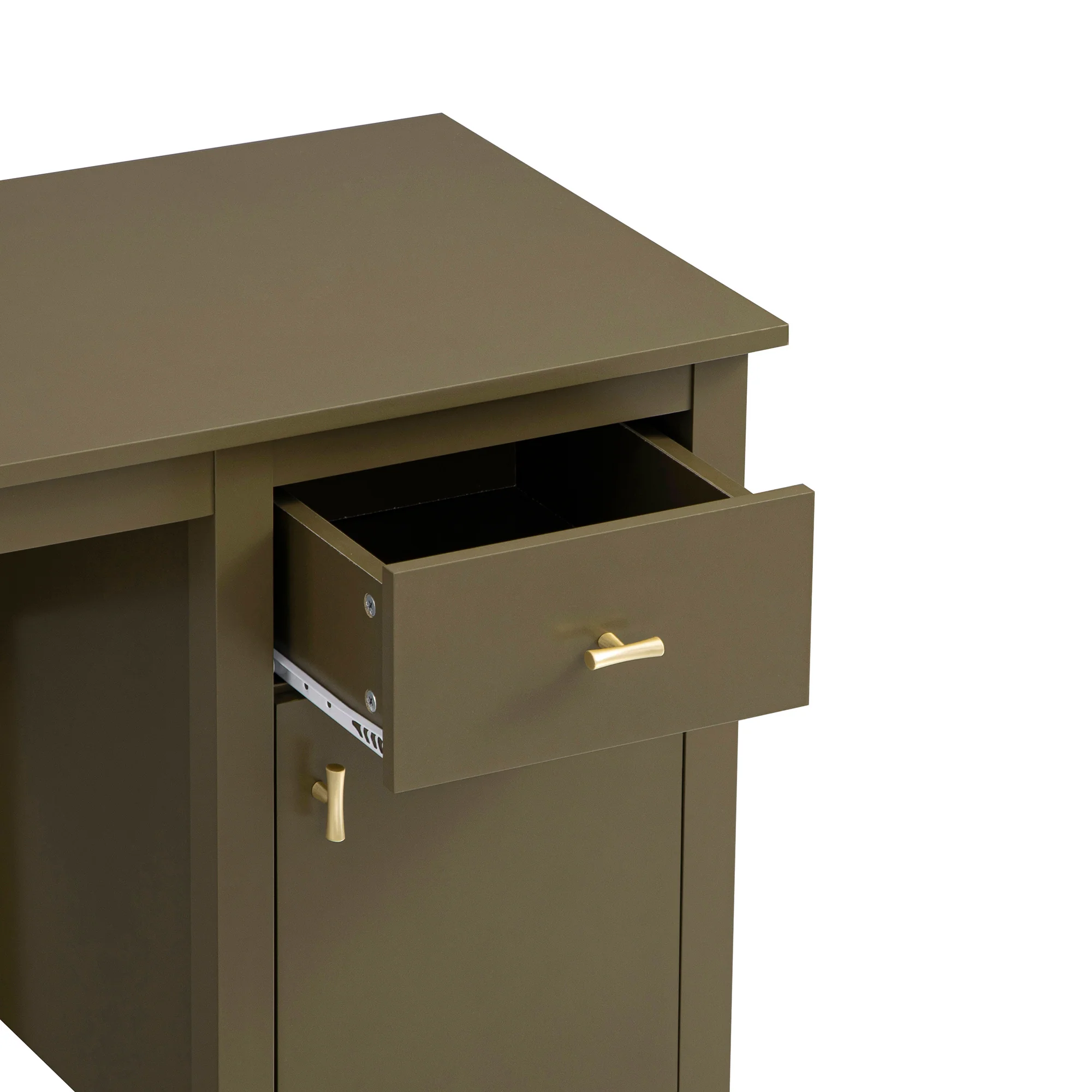 Oakham Writing Desk, Olive Grove - Image 17