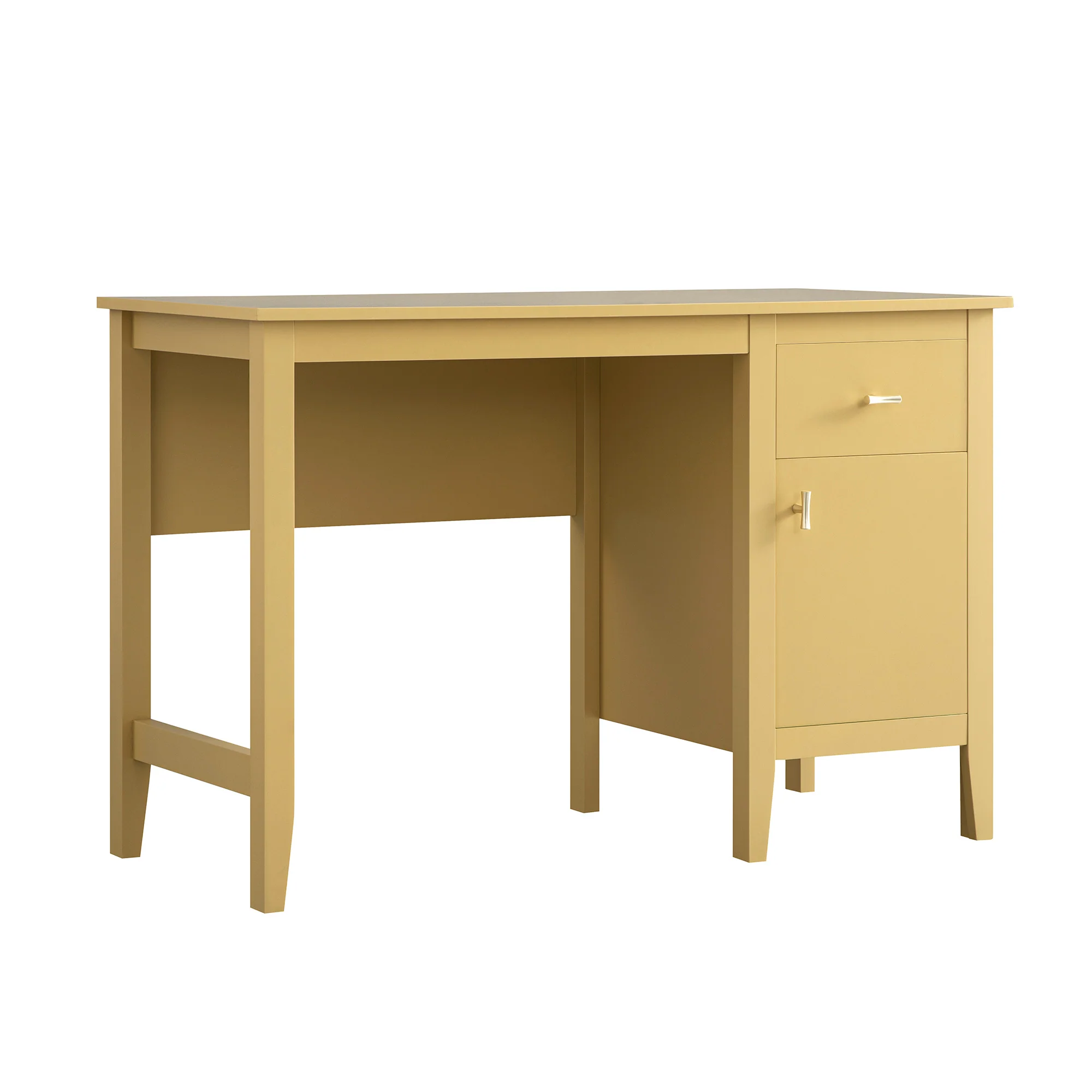 Oakham Writing Desk, Rattan Yellow - Image 8