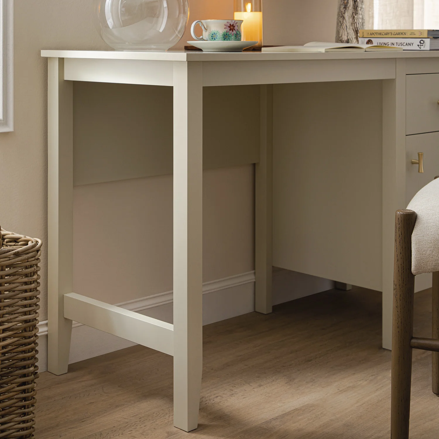 Oakham Writing Desk, Shaded White - Image 5