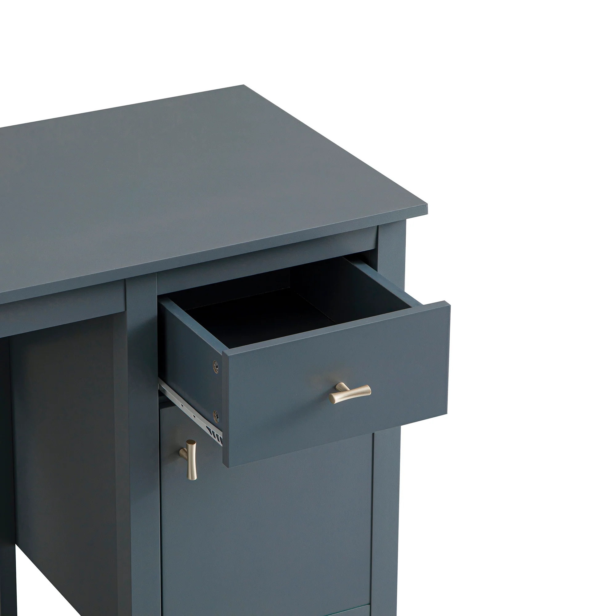 Oakham Writing Desk, Stormy Blue - Image 15
