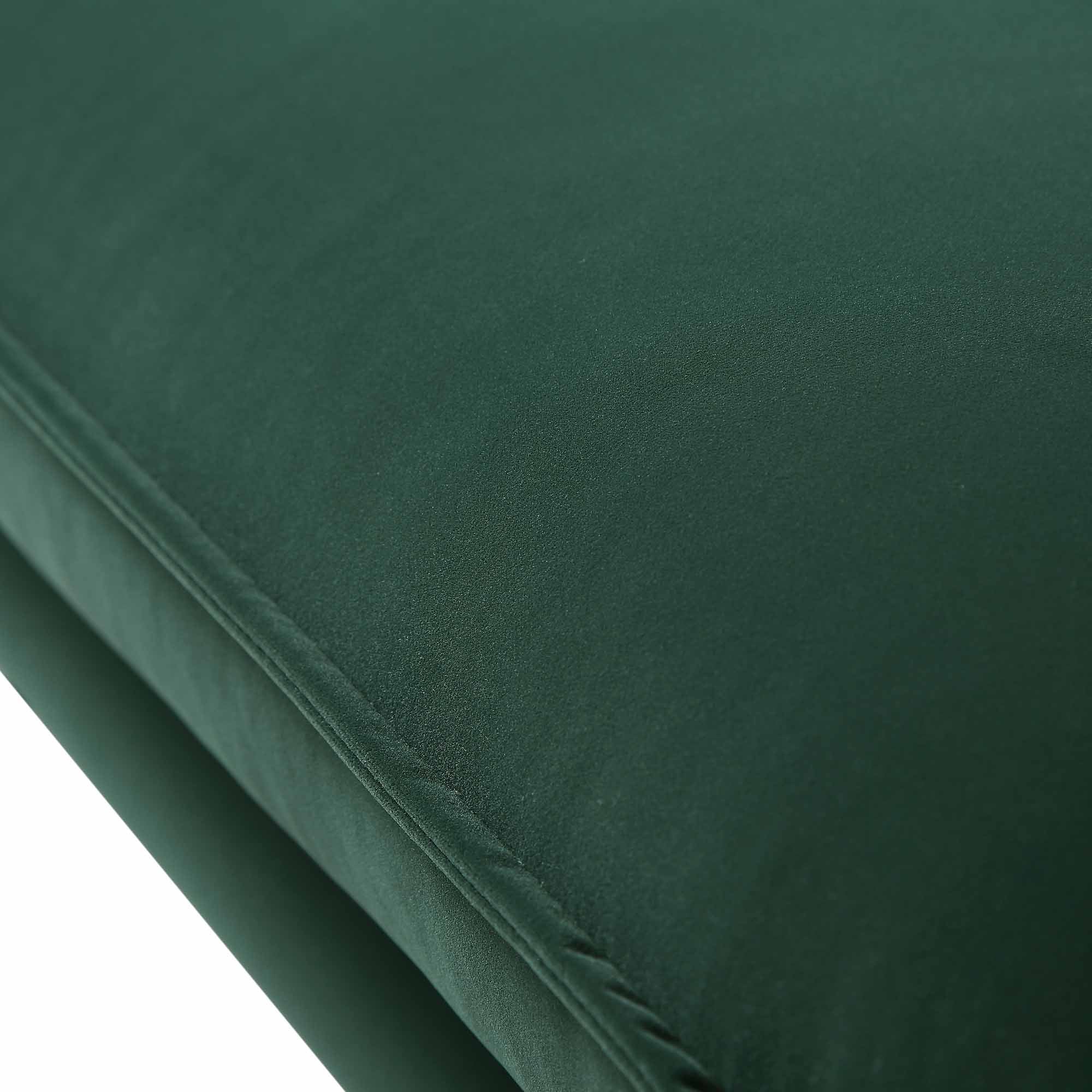 Obriel Forest Green Velvet Sofa, 2-Seater - Image 13
