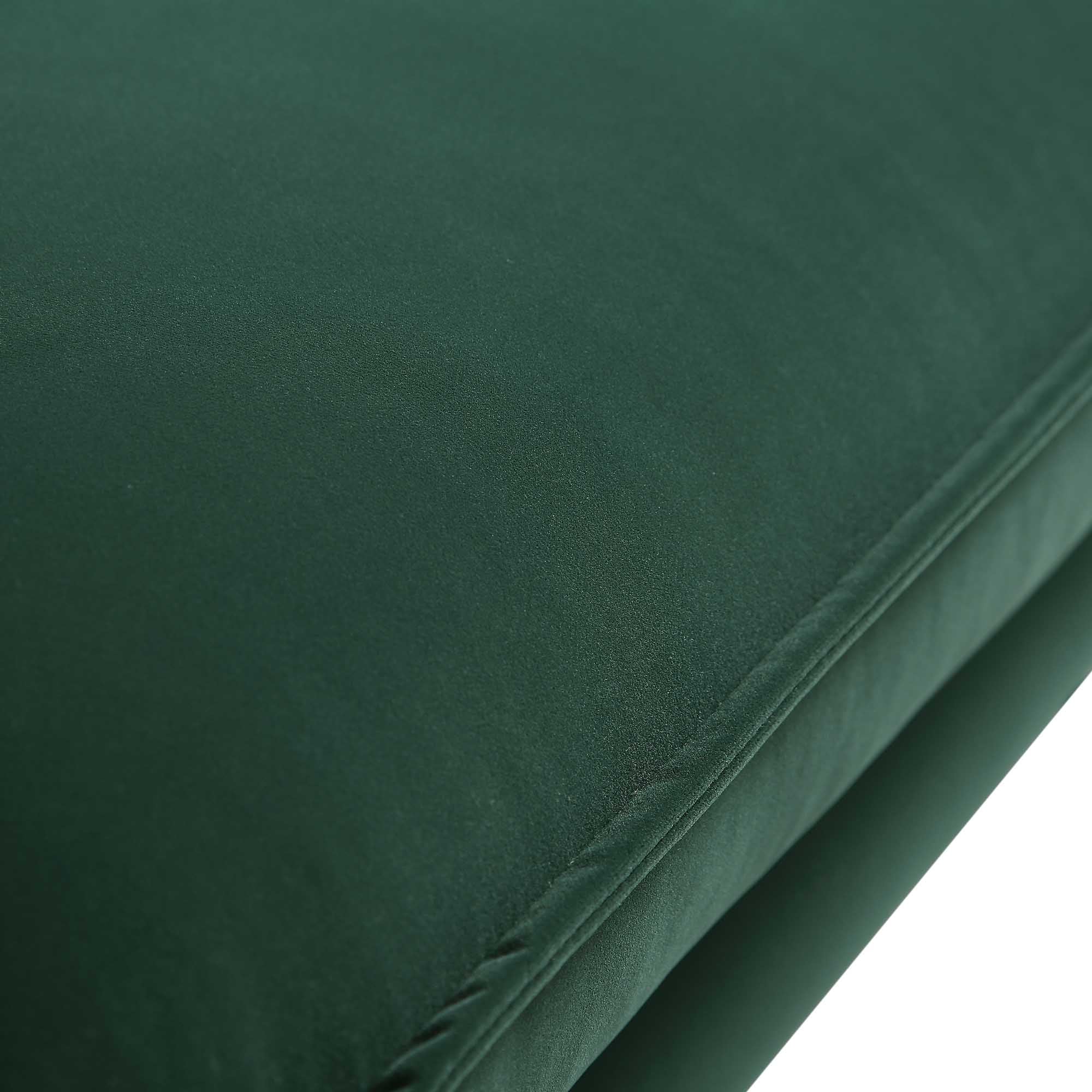 Obriel Forest Green Velvet Sofa, 3-Seater - Image 15