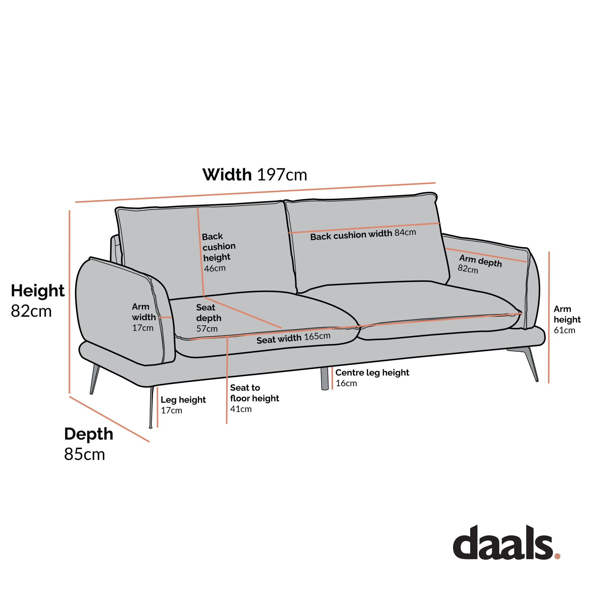 Obriel Forest Green Velvet Sofa, 3-Seater - Image 7
