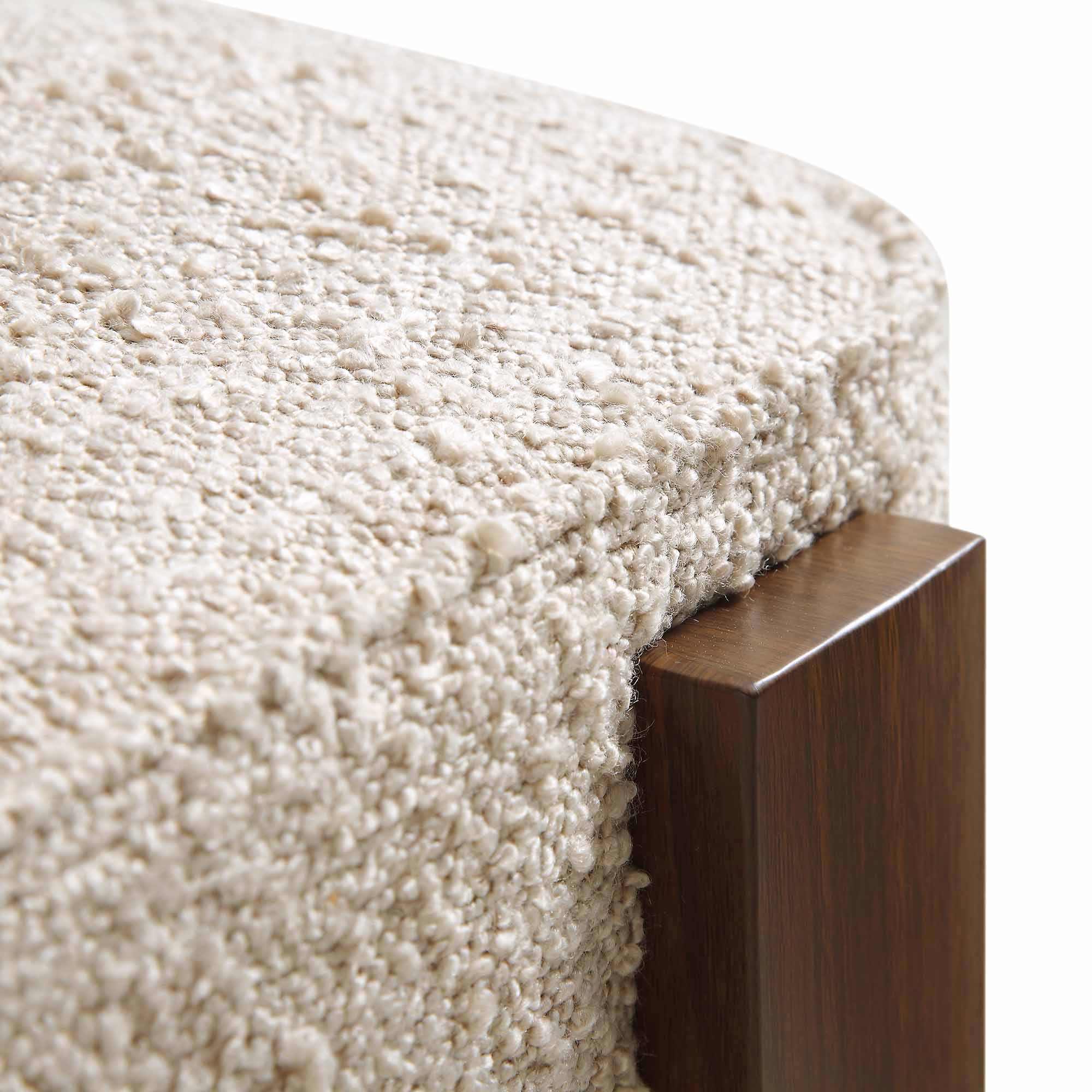Ophelia Taupe Boucle Dining Chair - Image 12