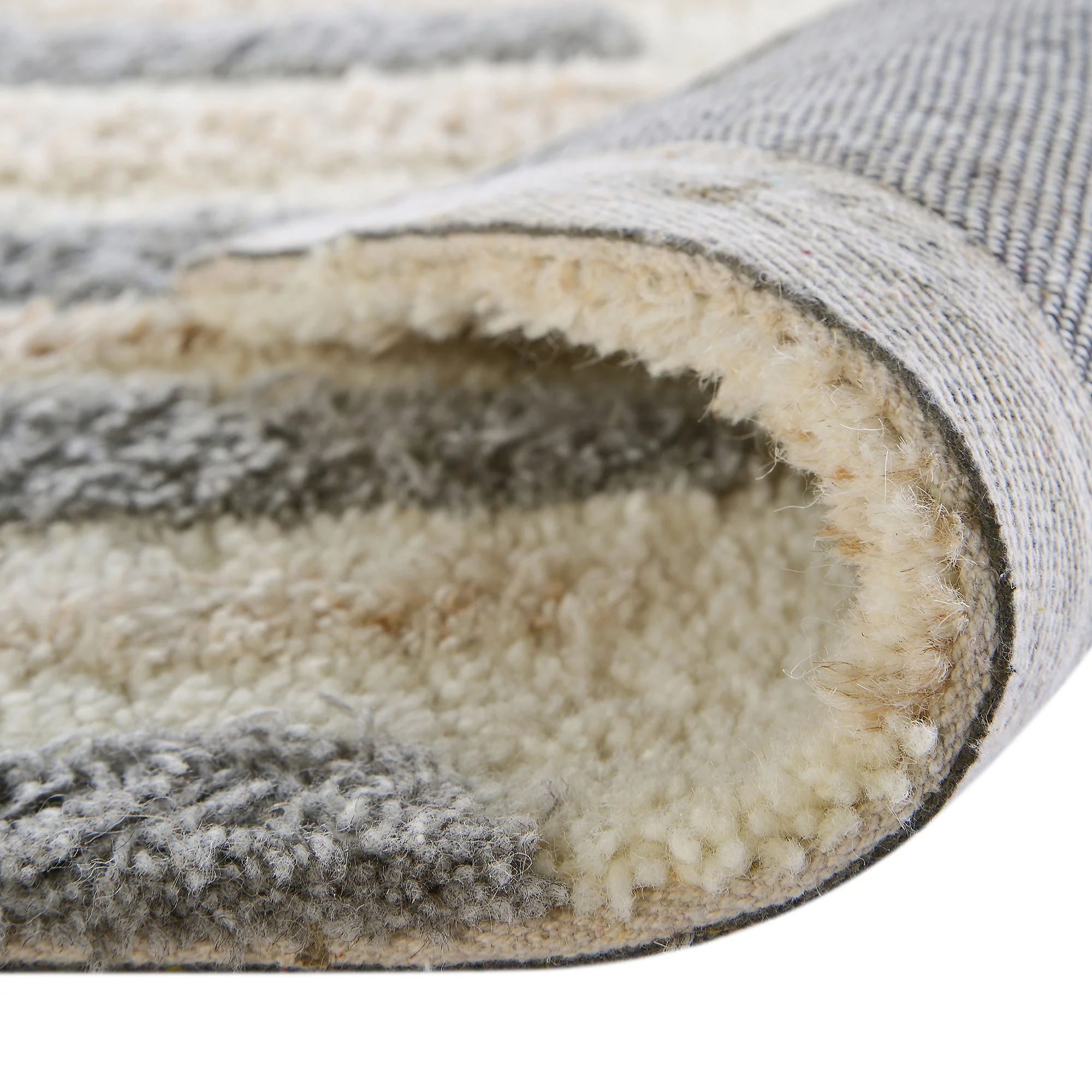 Pebble Hand Tufted New Zealand Wool Rectangular Rug - Image 7