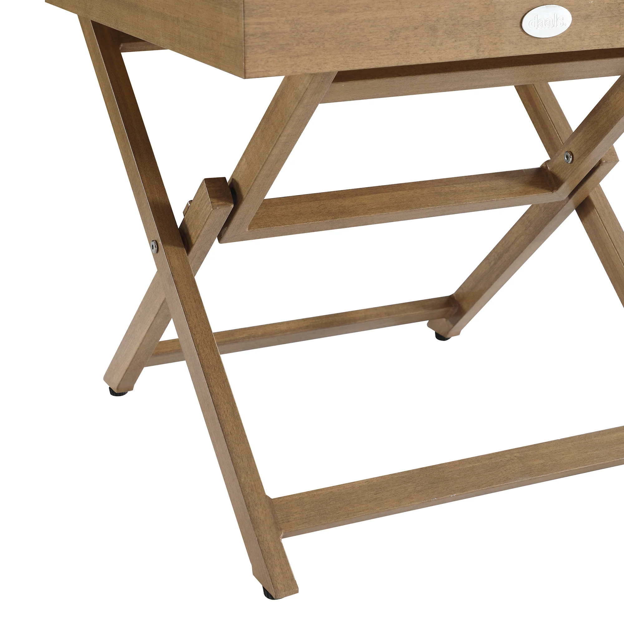 Pedra Aluminium Outdoor Side Tray Table, Natural - Image 7
