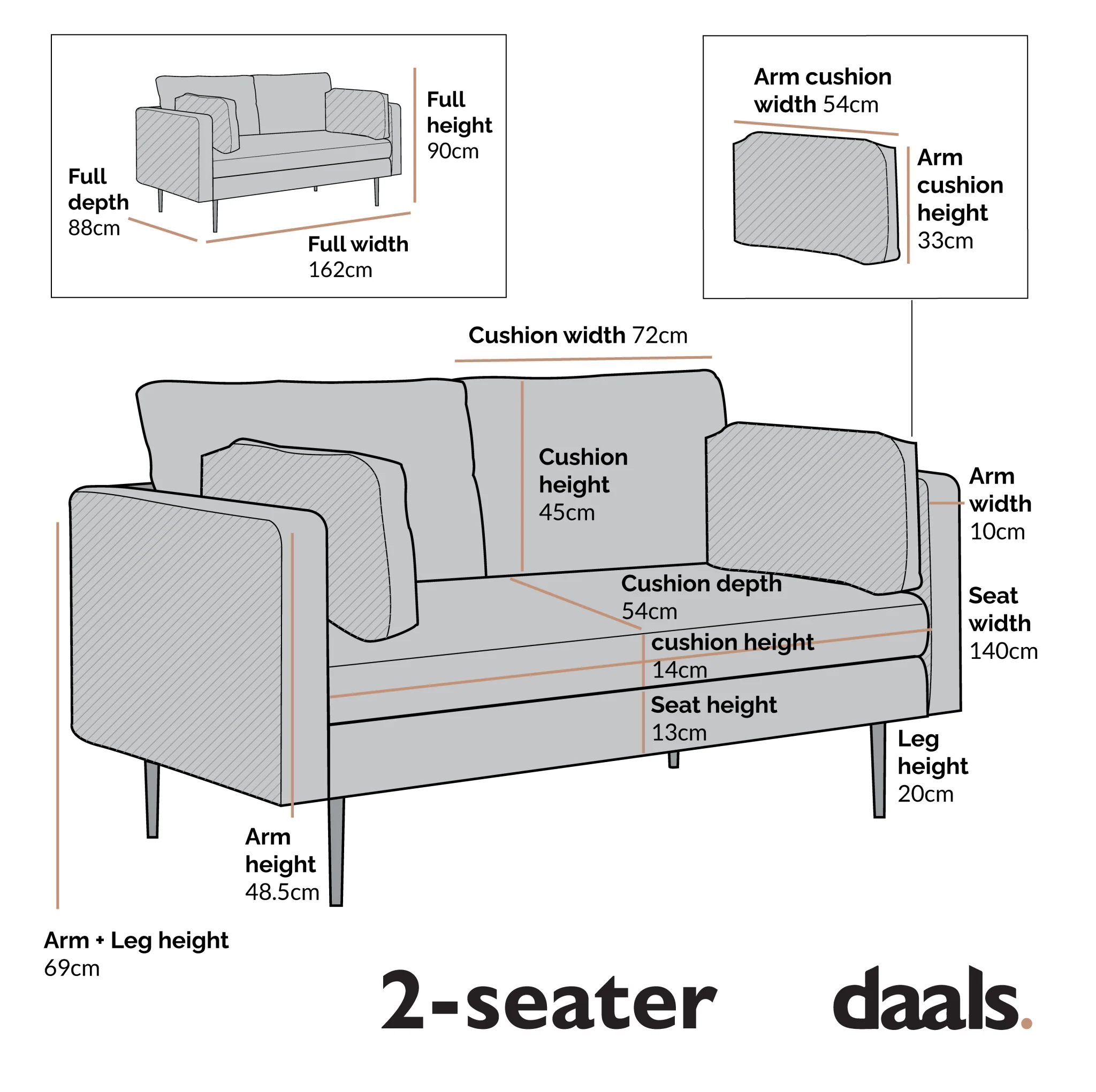 Pelham Grey Velvet Fabric Sofa - Image 8