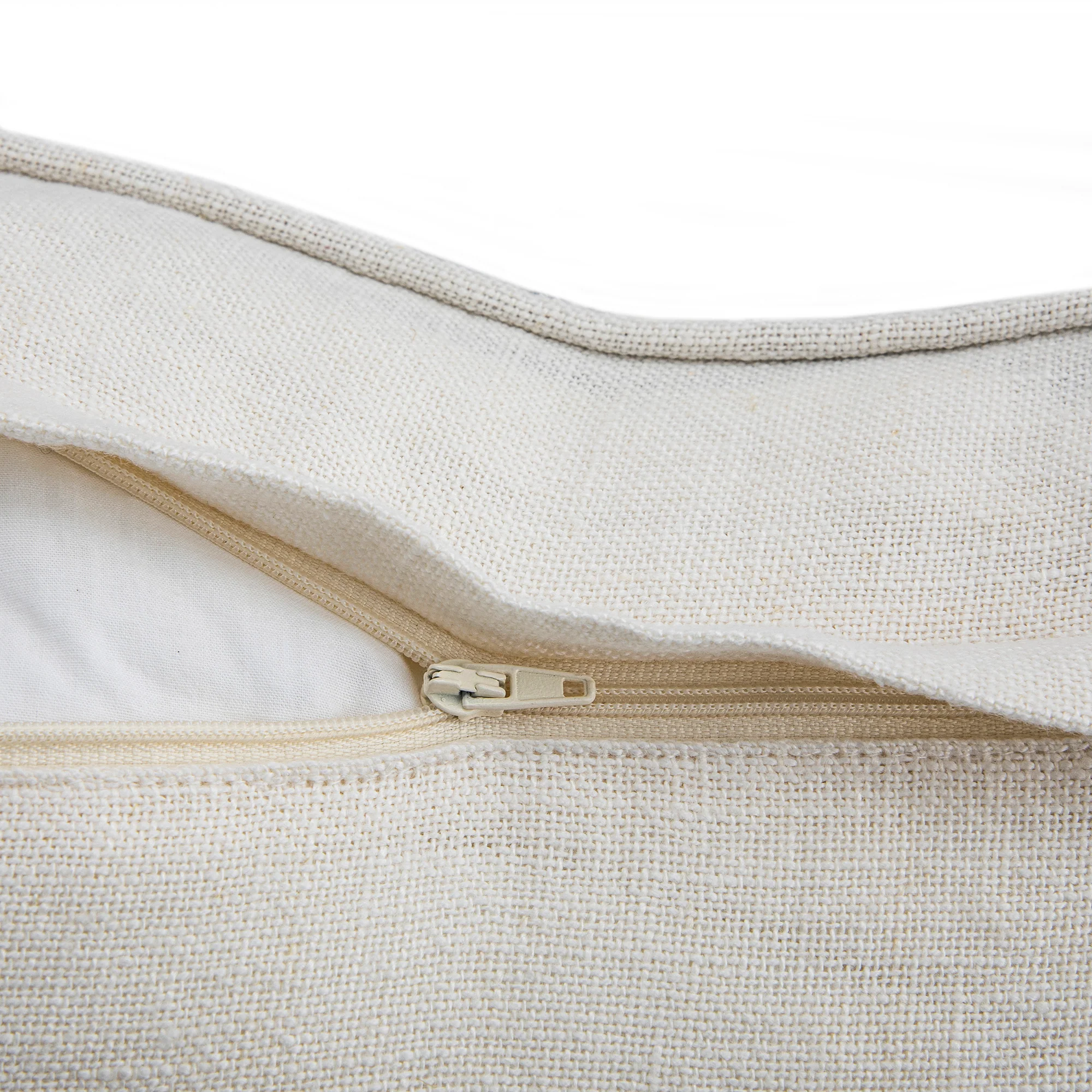 Pembroke Stripe 100% Linen Grey Cushion - Image 5