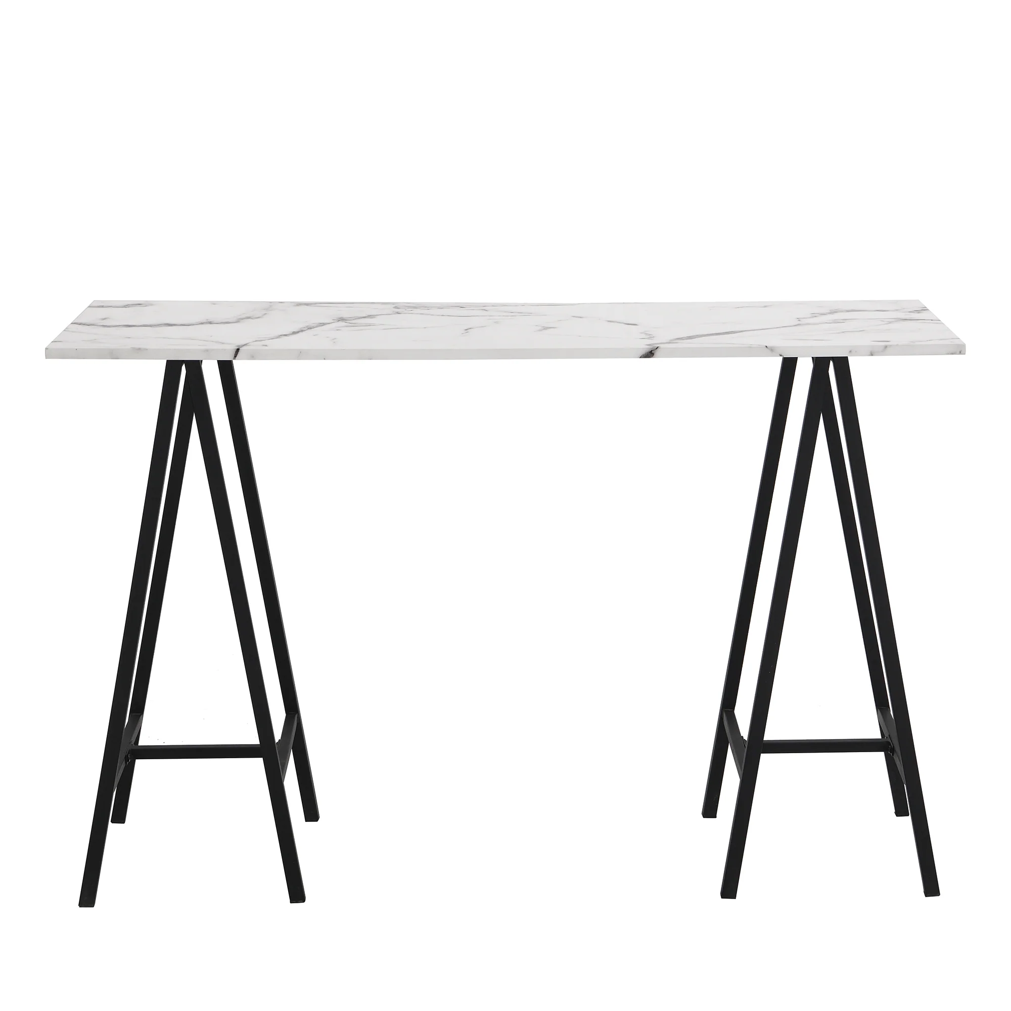 Ravena Marble Effect Console Table - Image 4