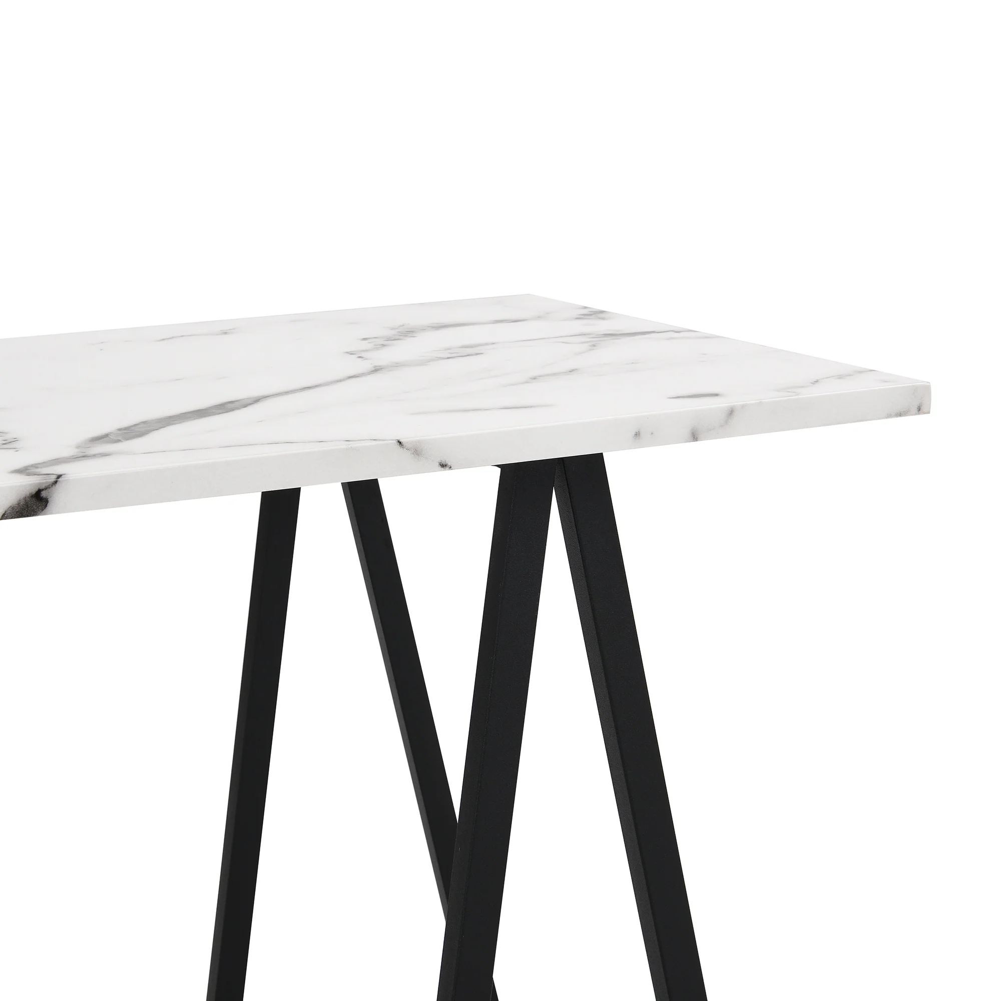 Ravena Marble Effect Console Table - Image 8