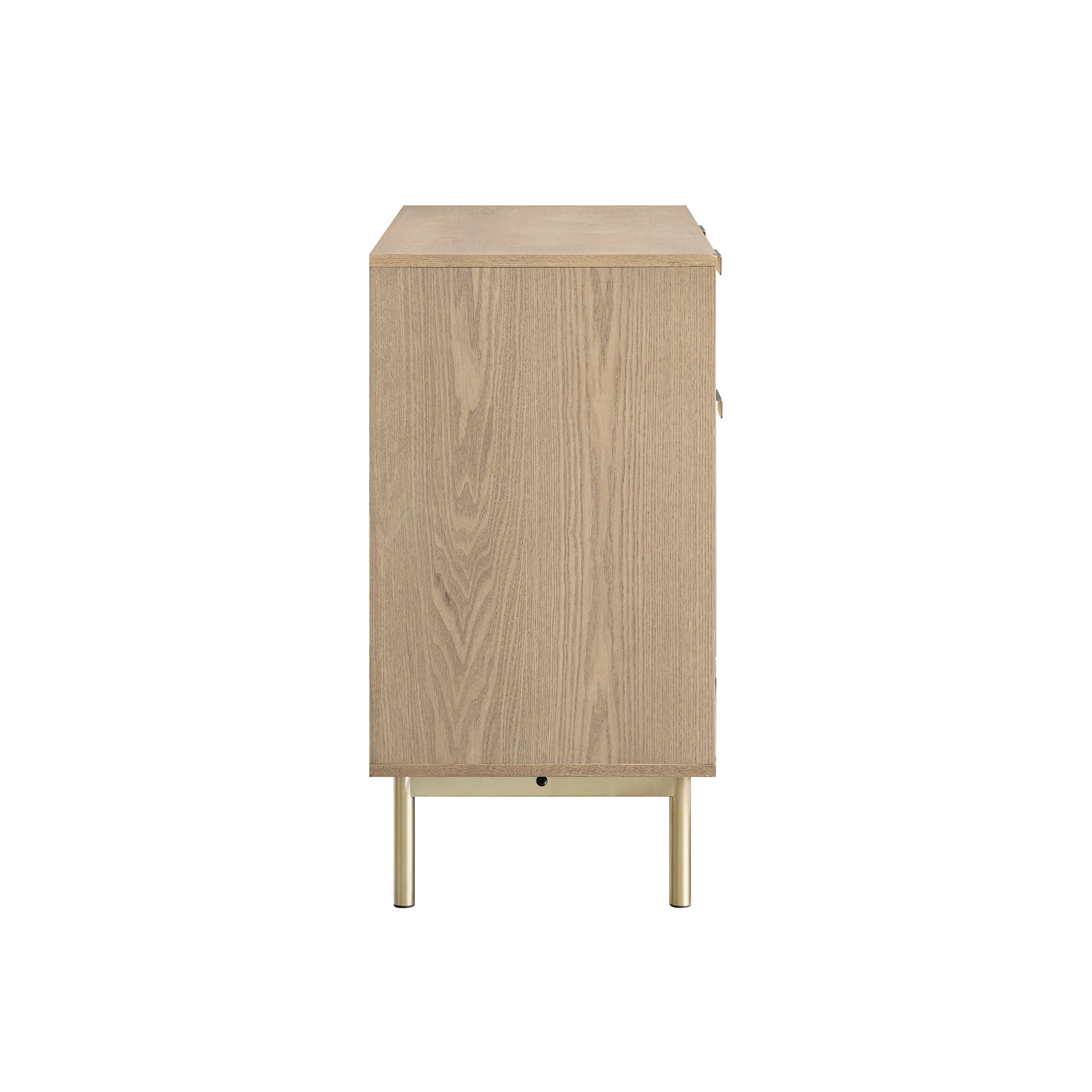 Richmond Ridged 2-Door Cabinet with Drawers, Light Ash - Image 11
