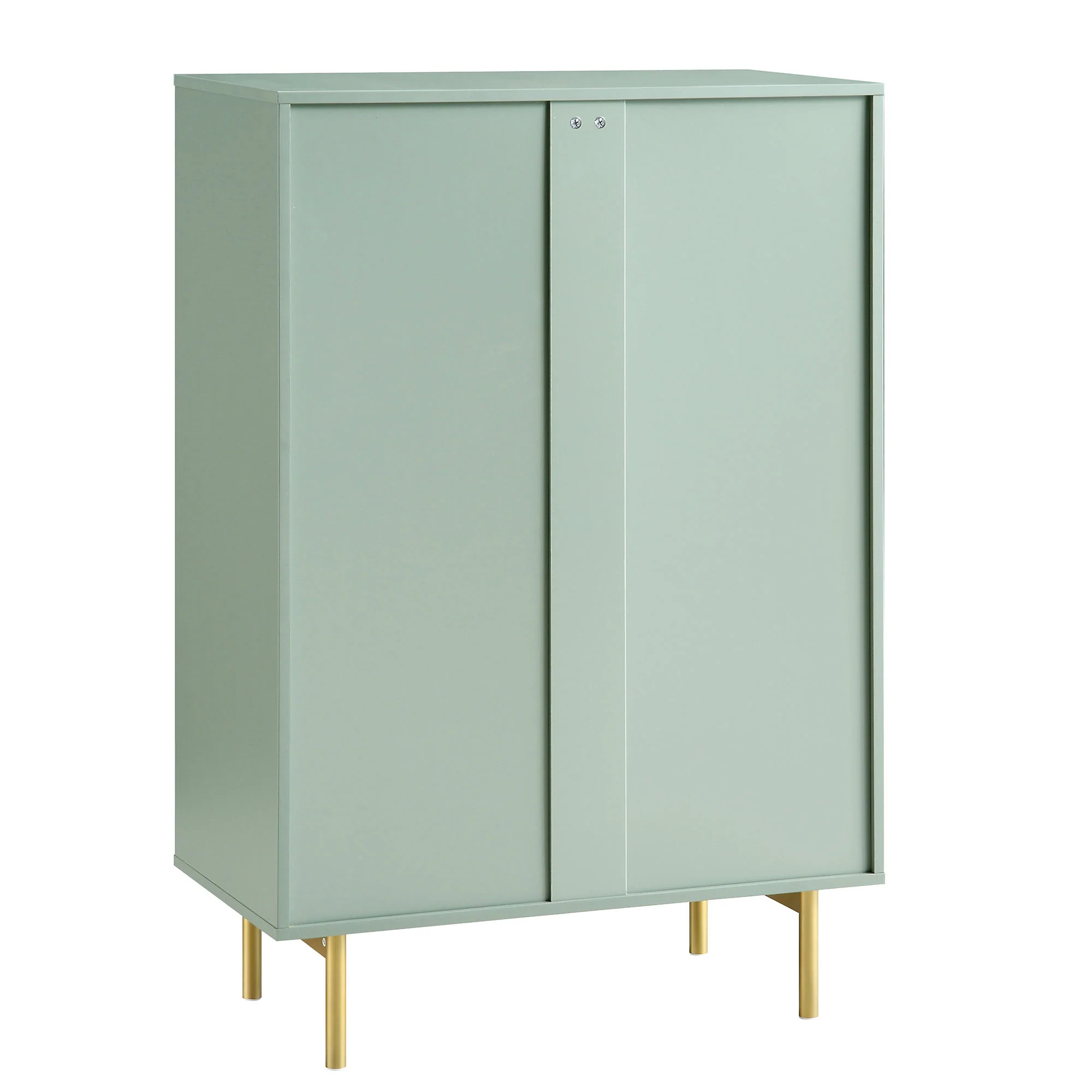 Richmond Ridged Chest of 5 Drawers, Matte Sage Green - Image 9