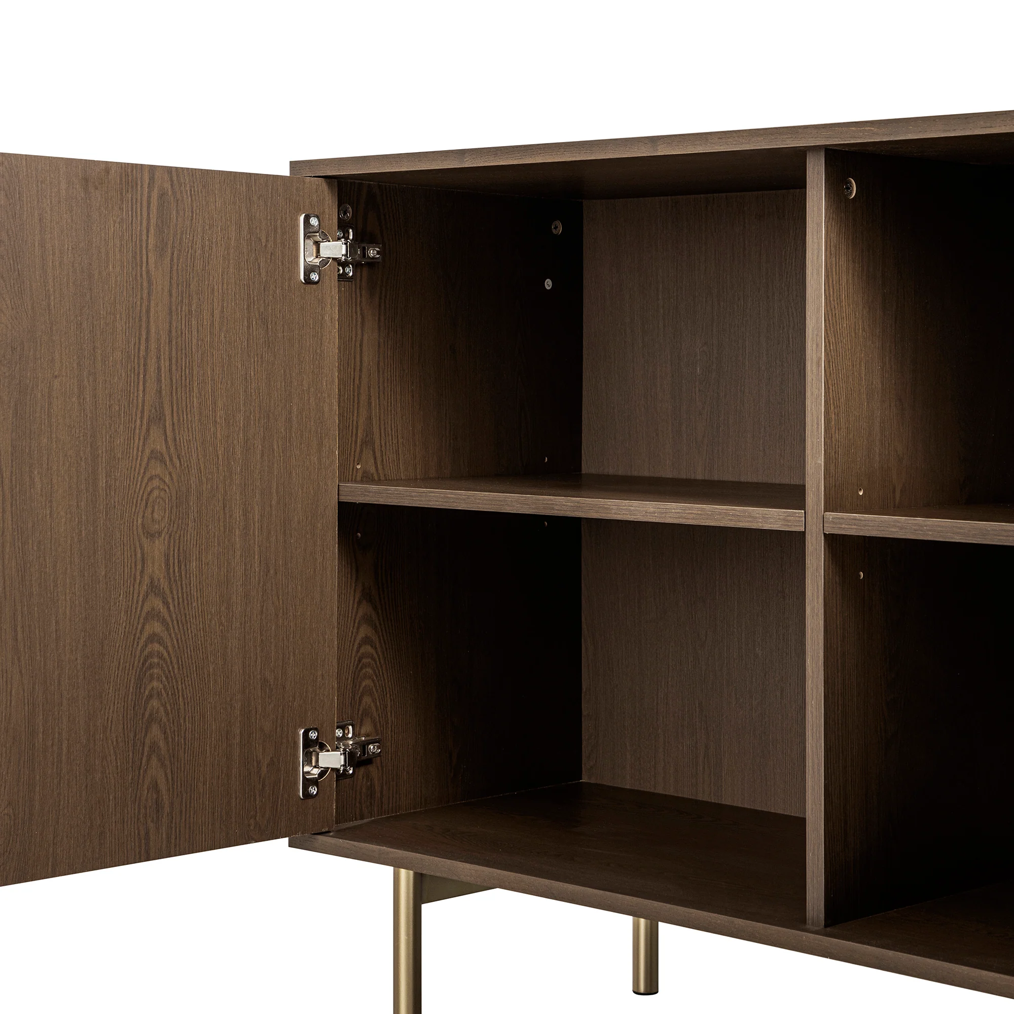 Richmond Ridged Large Sideboard, Dark Ash - Image 15