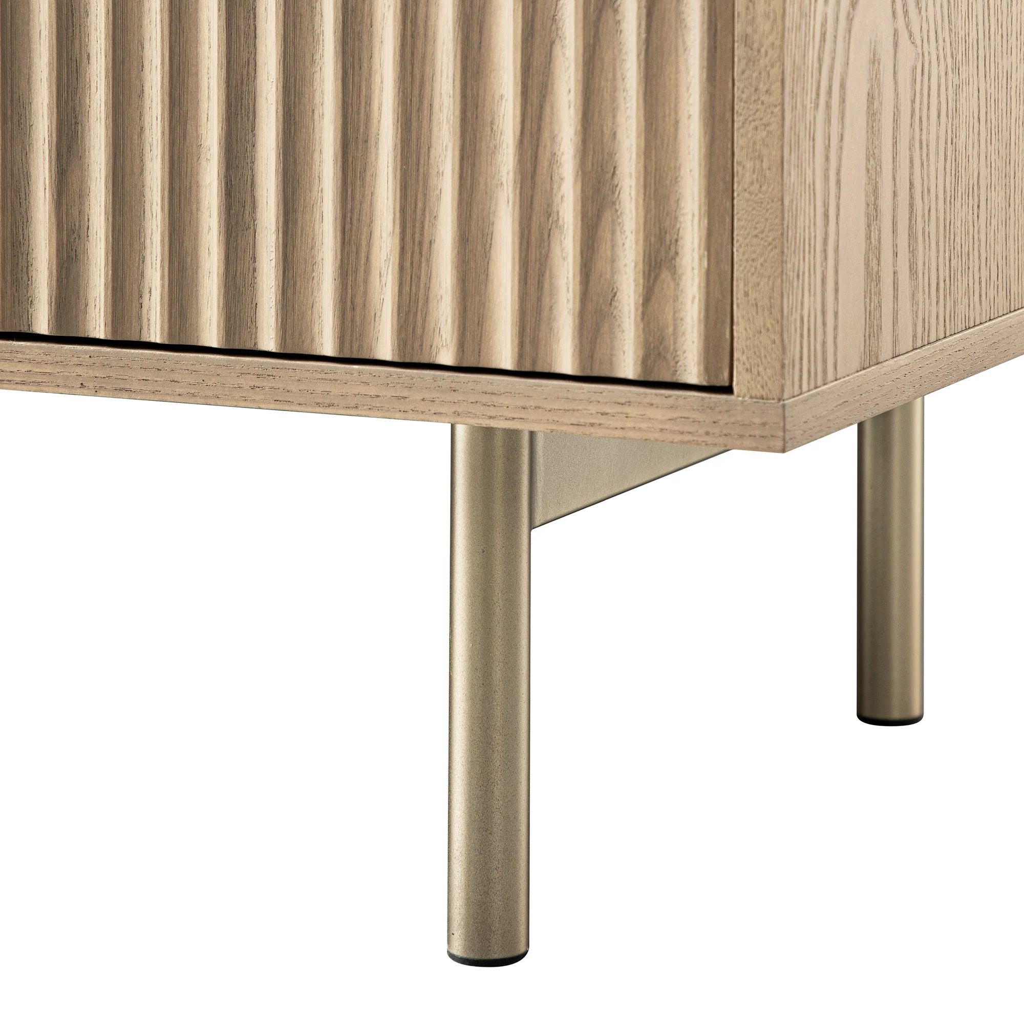 Richmond Ridged Large Sideboard, Light Ash - Image 17