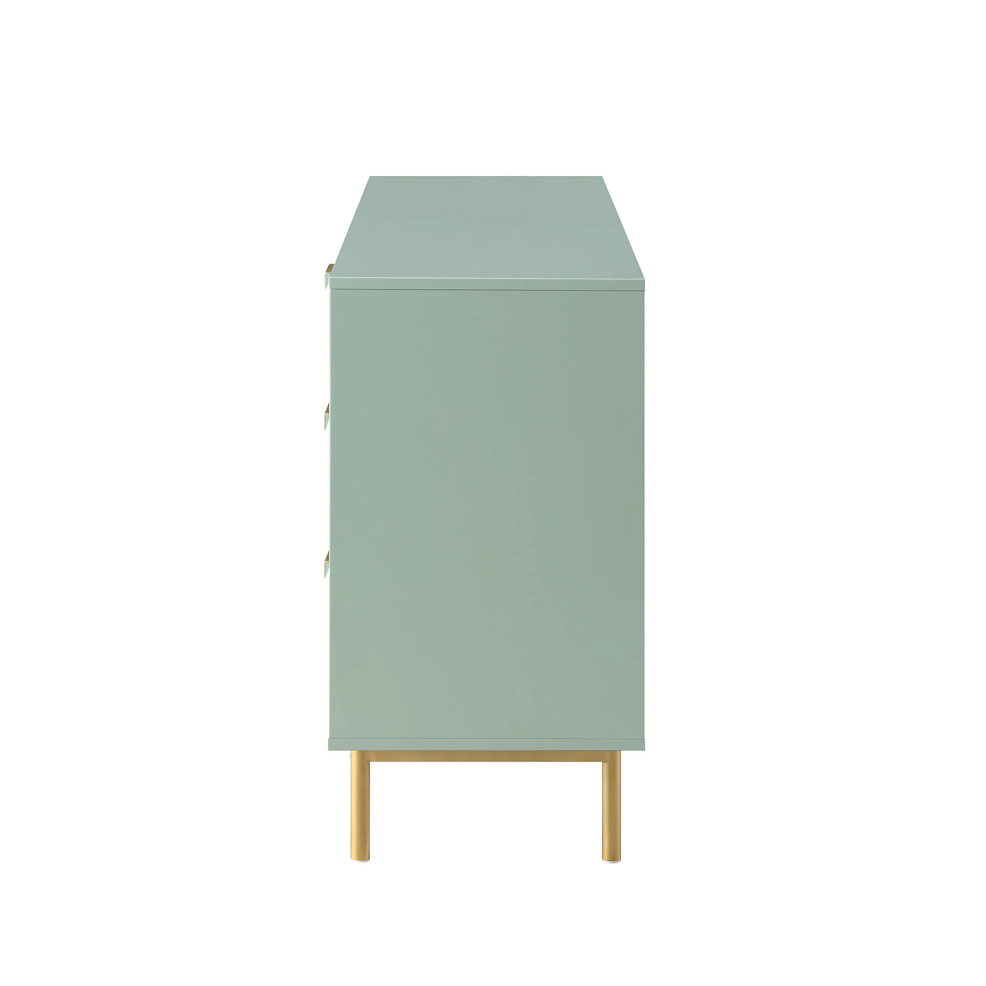 Richmond Ridged Large Sideboard, Matte Sage Green - Image 7