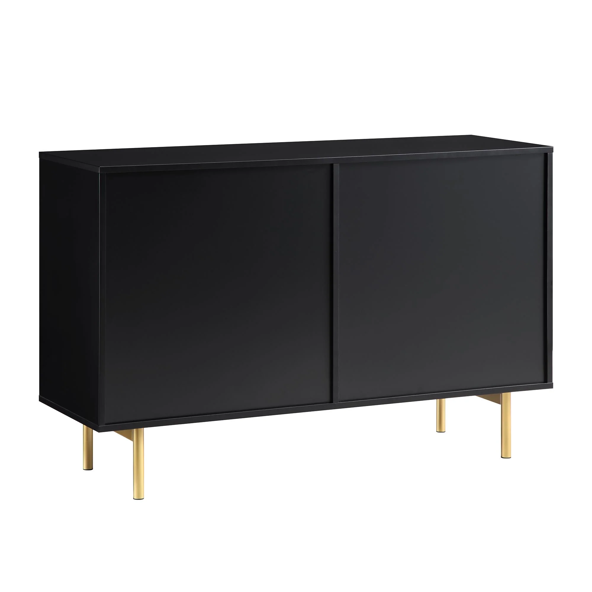 Richmond Ridged Wide Chest of 6 Drawers, Matte Black - Image 8
