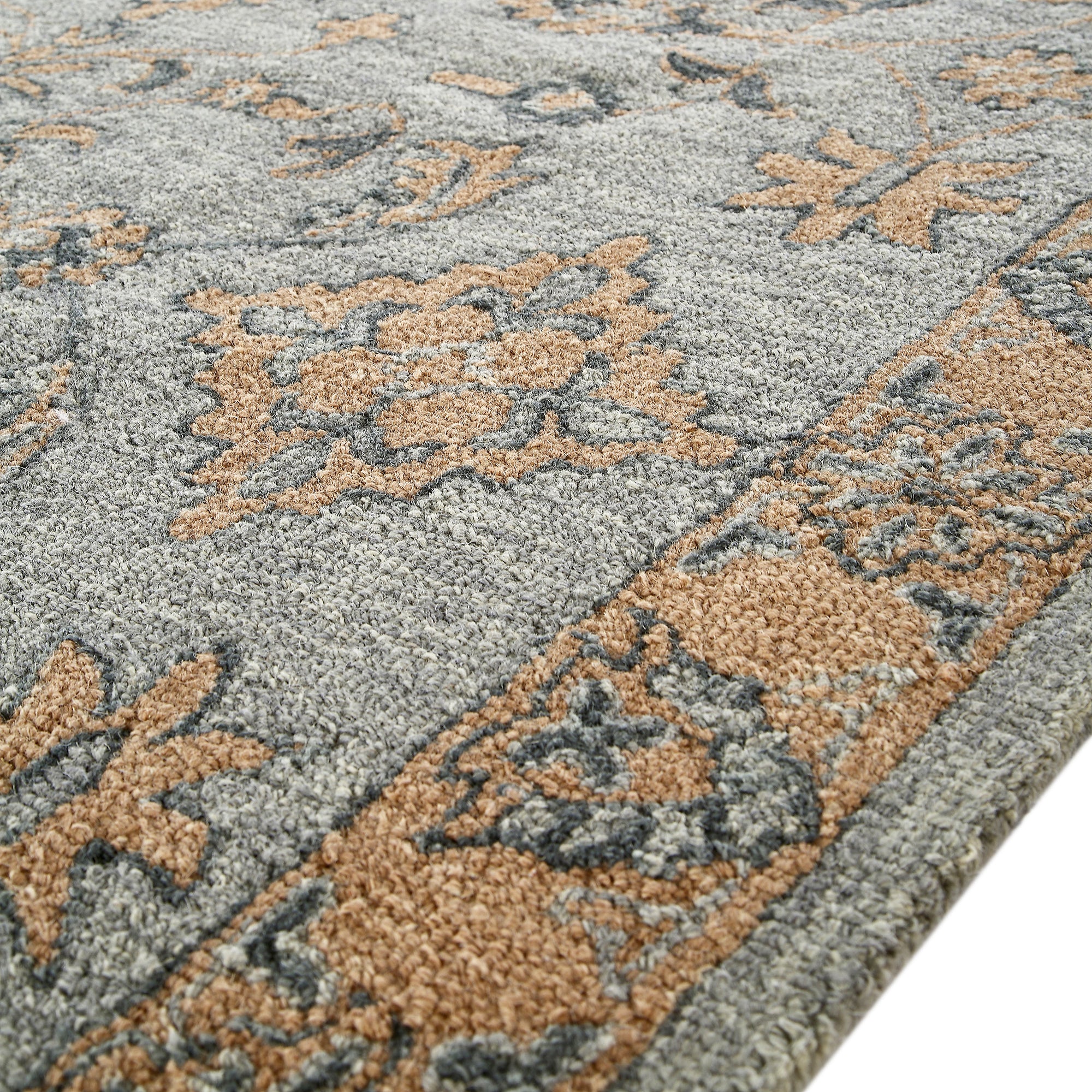 Savana Traditional Hand Tufted Wool Rug - Image 8