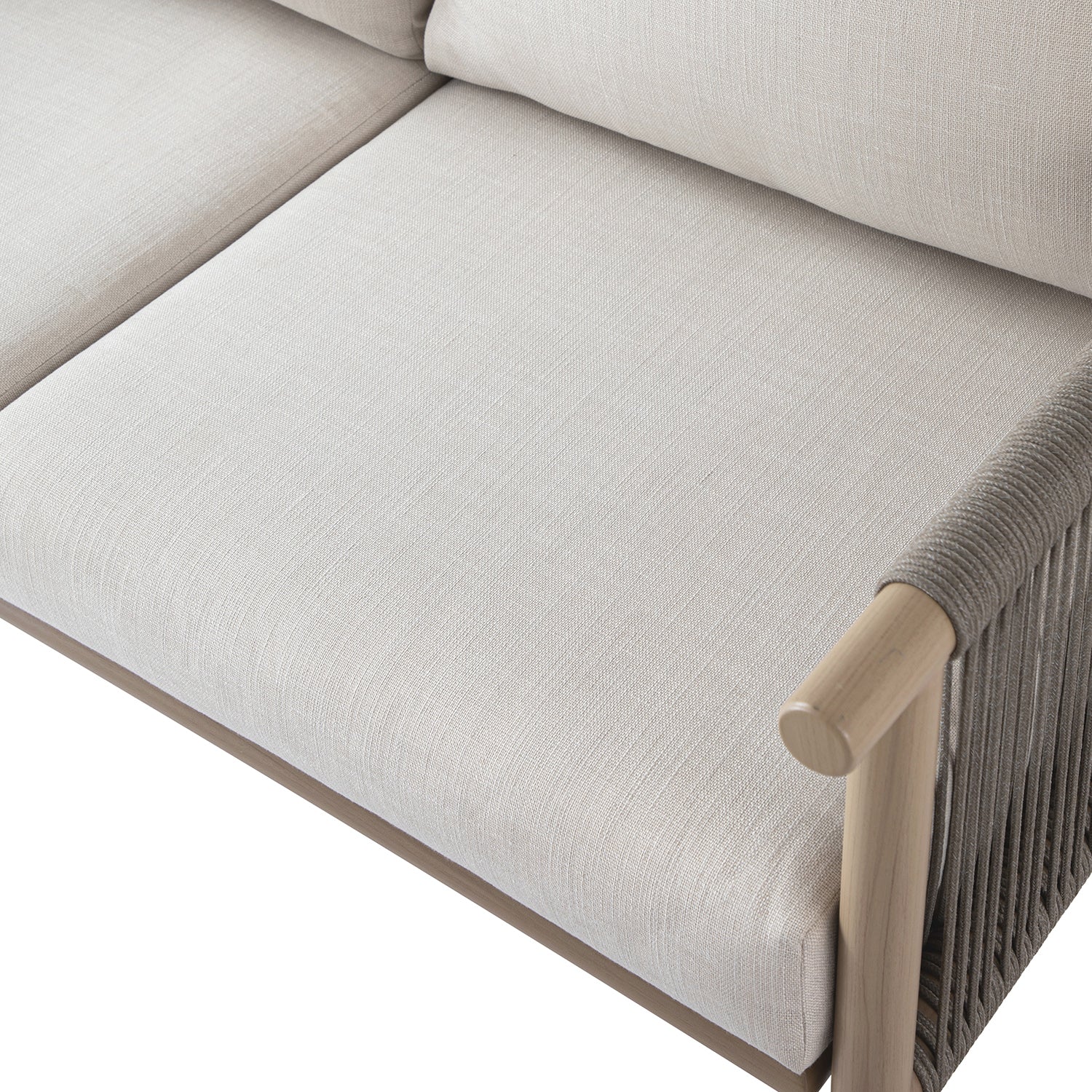 Soller Indoor and Outdoor Rope Weave 5-Seater Sofa Set - Image 18