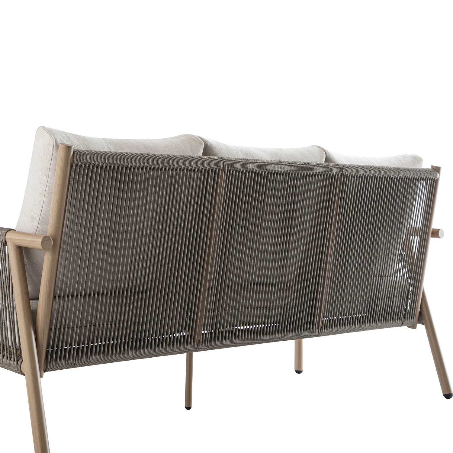 Soller Indoor and Outdoor Rope Weave 5-Seater Sofa Set - Image 20