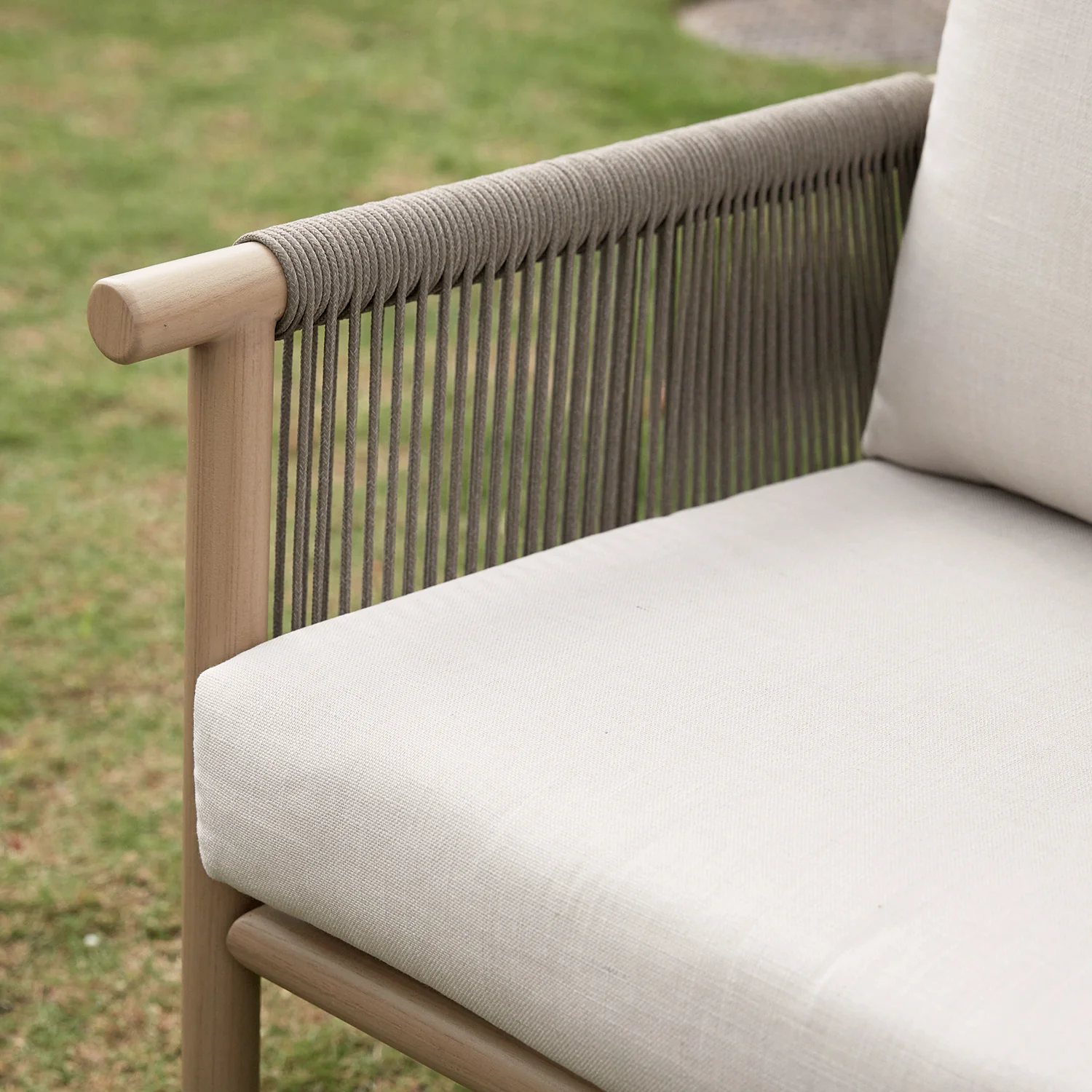 Soller Indoor and Outdoor Rope Weave 5-Seater Sofa Set - Image 8